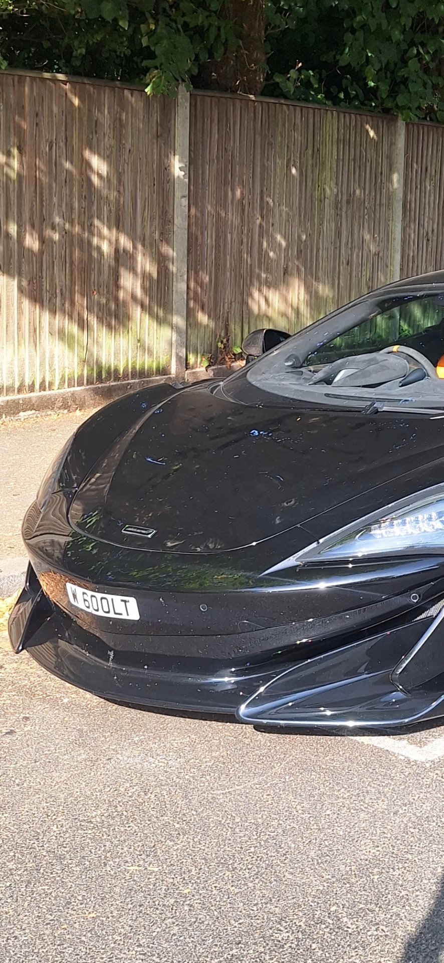 W60 OLT spotted on McLaren 600LT