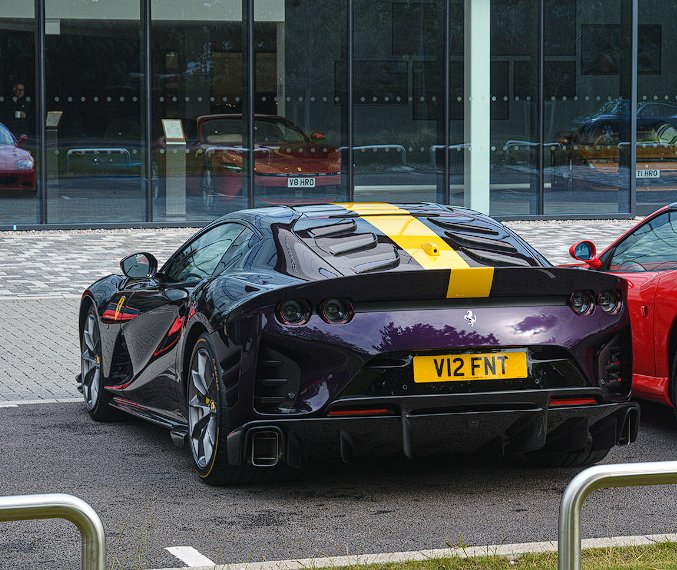 V12 FNT spotted on Ferrari 812