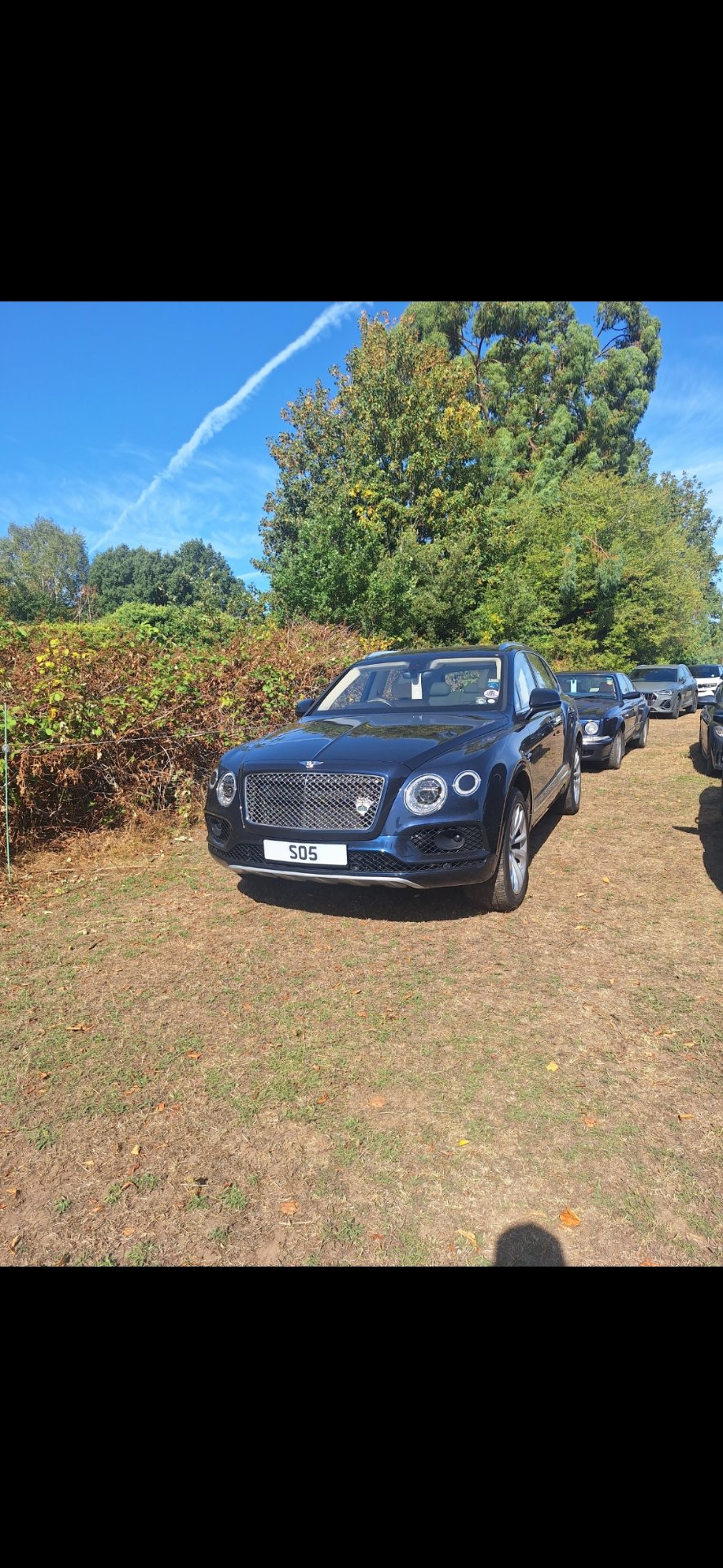 SO 5 spotted on Bentley Bentayga