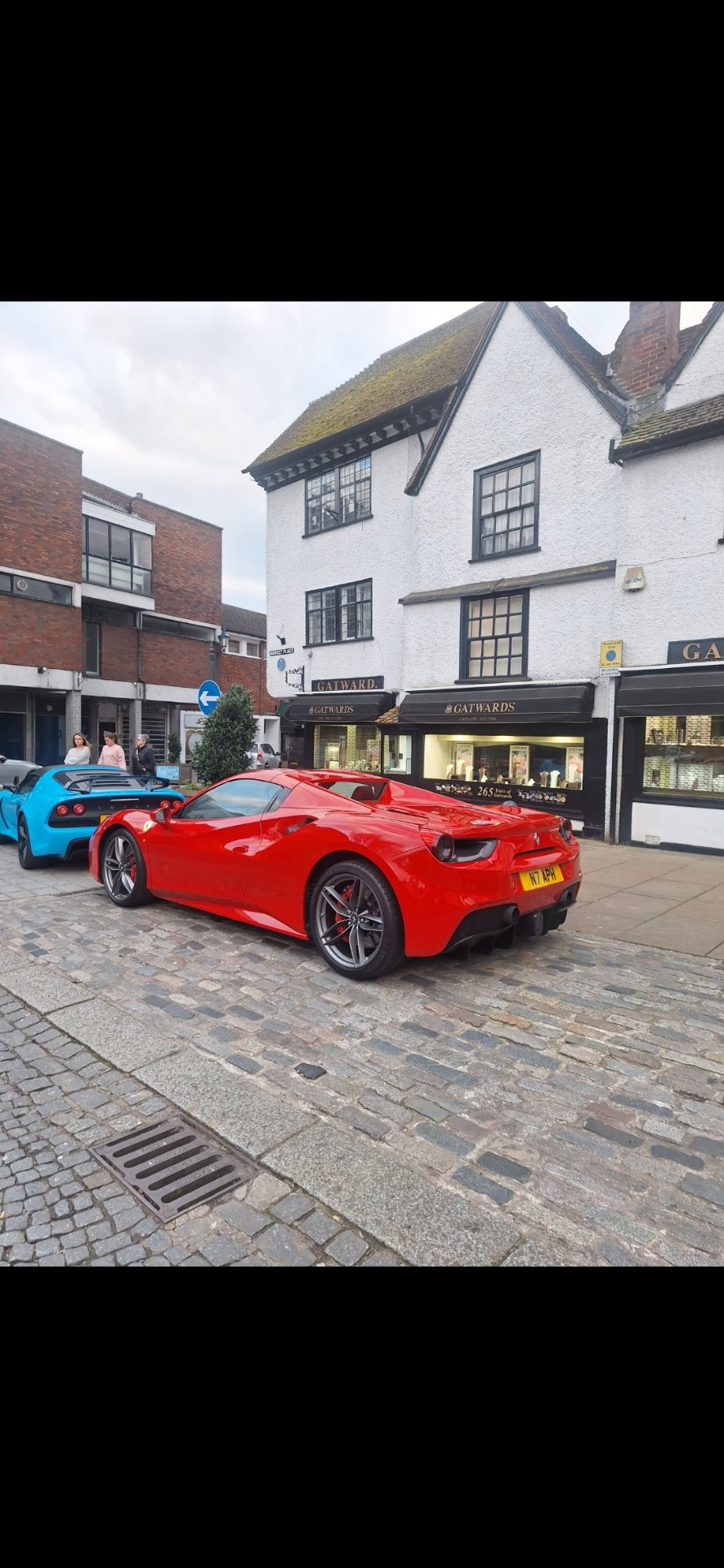 N7 APH spotted on Ferrari 488 Spider