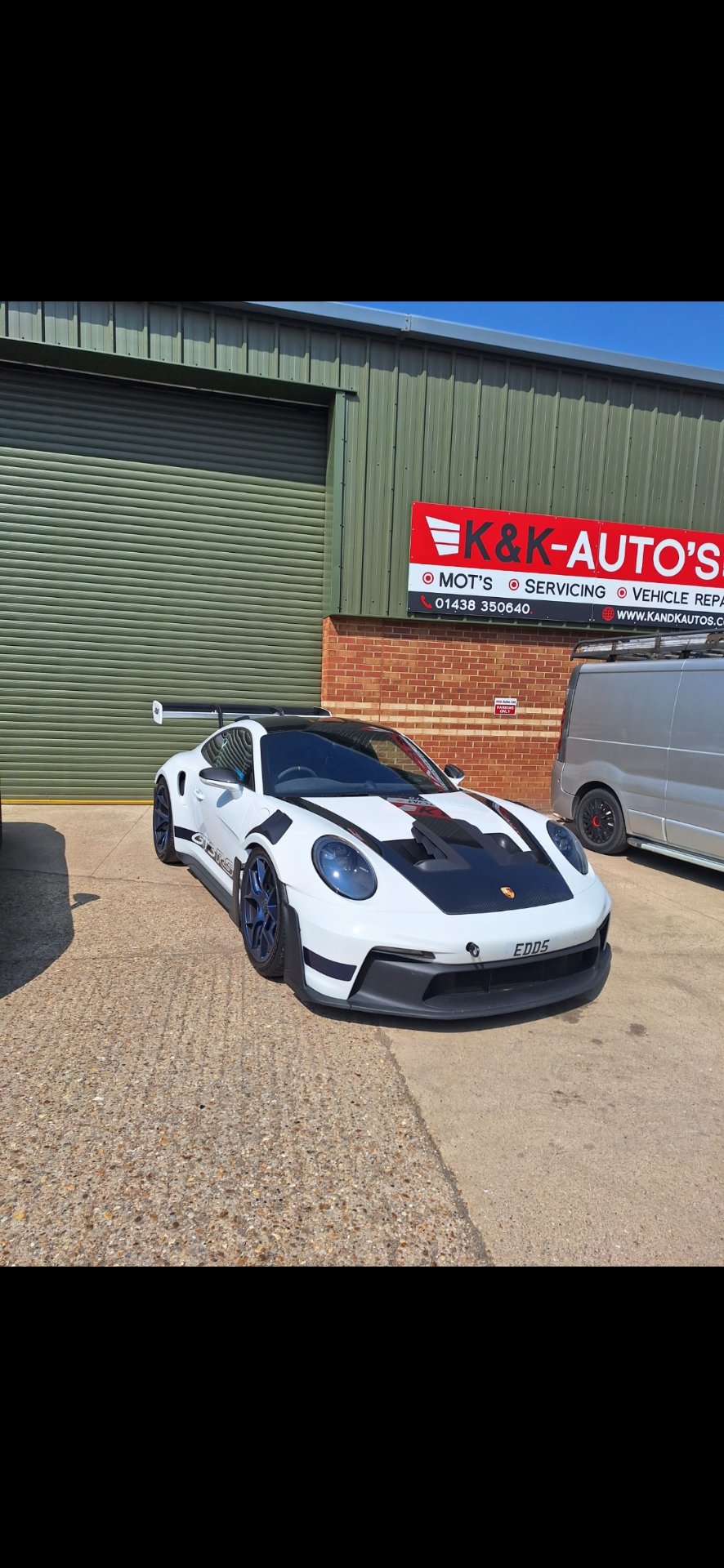 EDD 5 spotted on Porsche GT3 RS