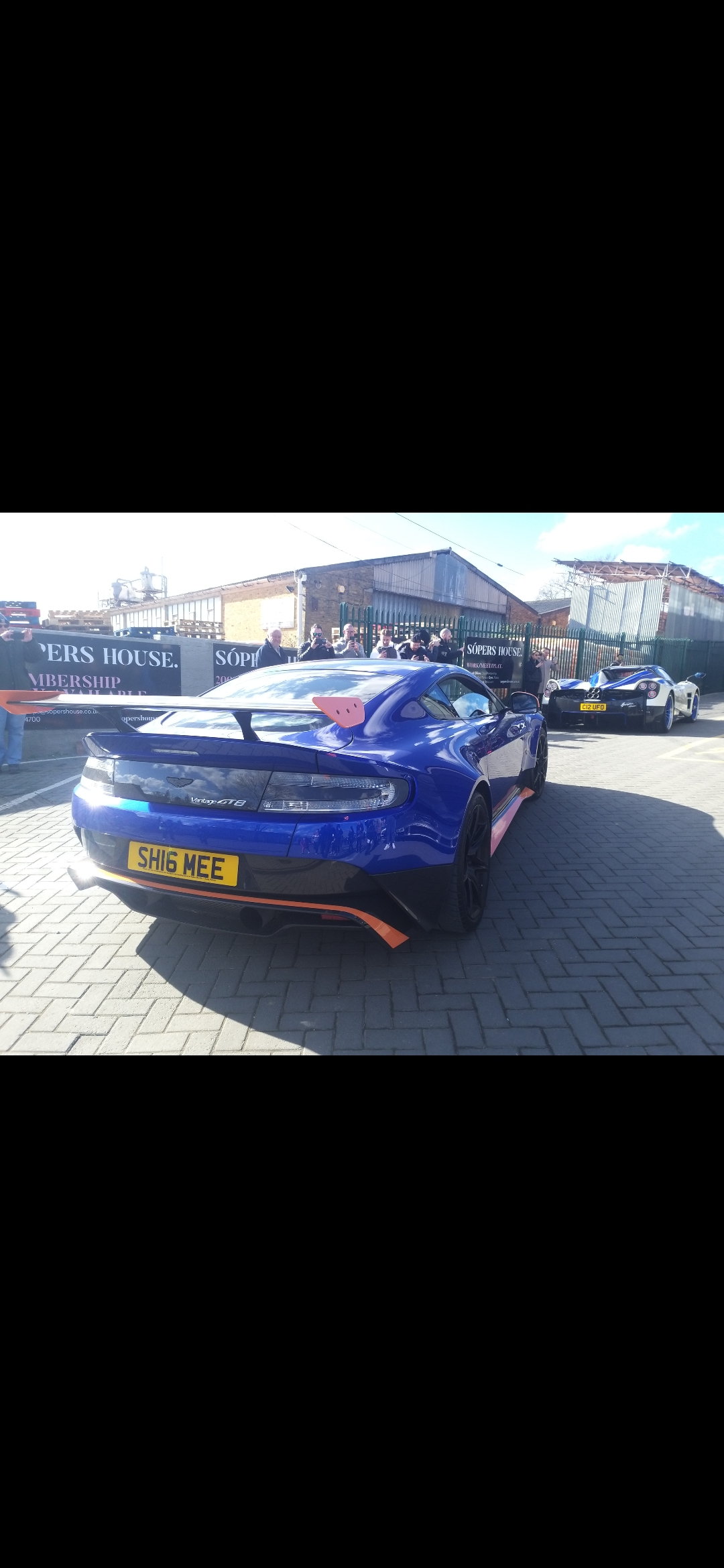 SH16 MEE spotted on Aston Martin