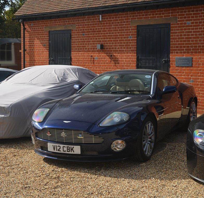 V12 CBK spotted on Aston Martin Vanquish