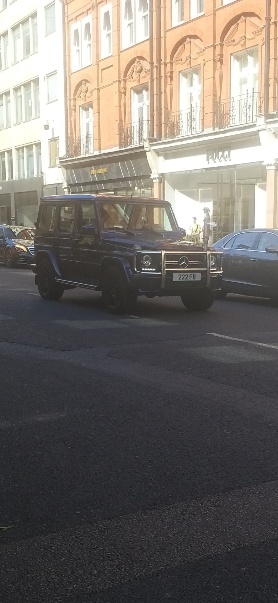 222 FB spotted on Mercedes-Benz G-Class
