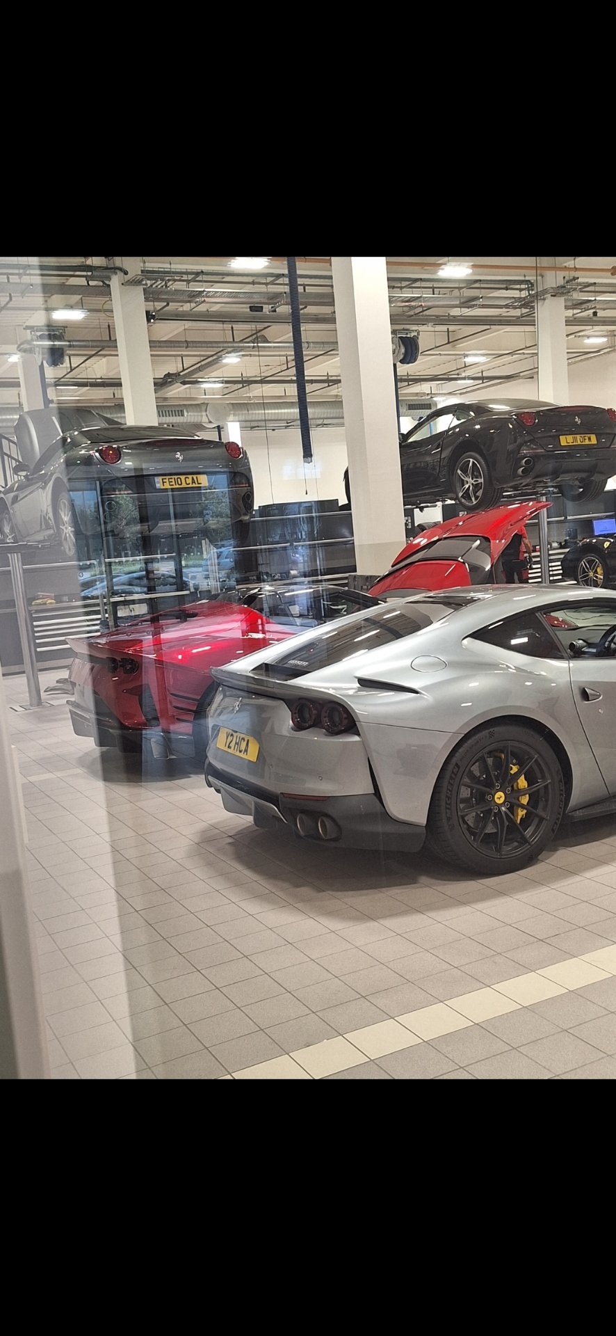 Y2 HCA spotted on Ferrari