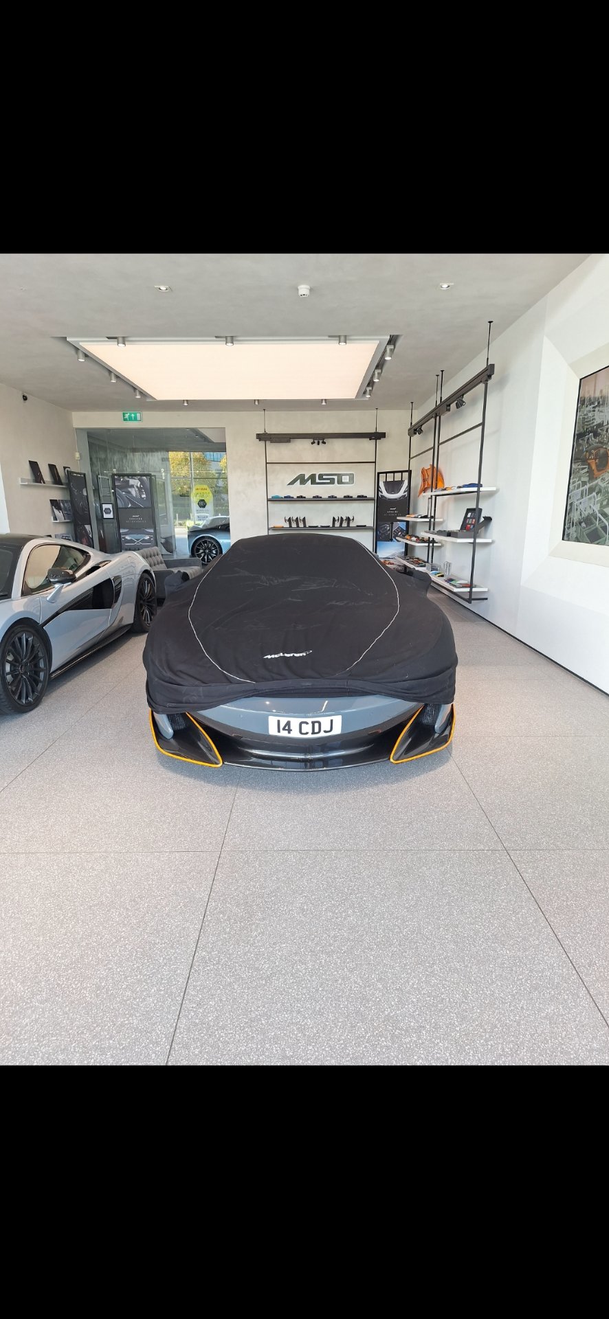 14 CDJ spotted on McLaren 600LT