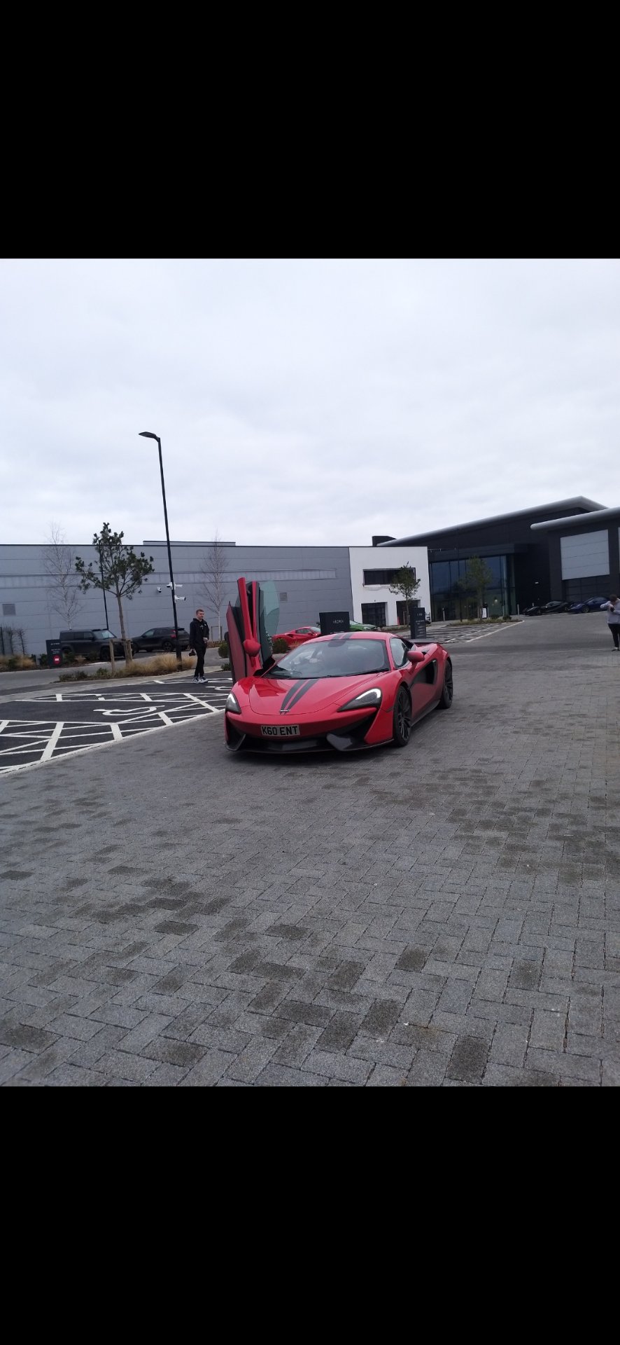 K60 ENT spotted on McLaren