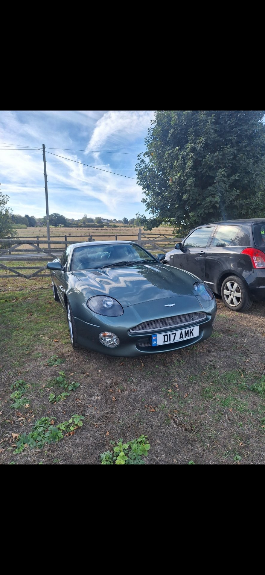 D17 AMK spotted on Aston Martin DB7