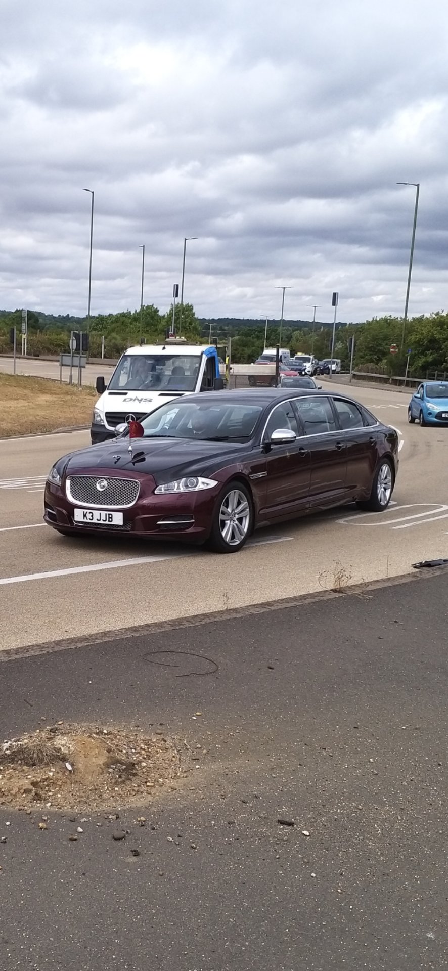 K3 JJB spotted on Jaguar