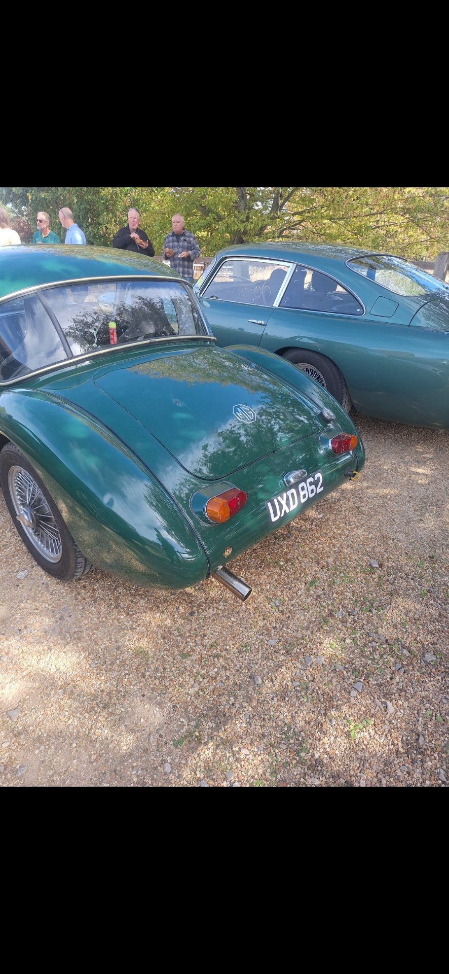 UXD 862 spotted on MG
