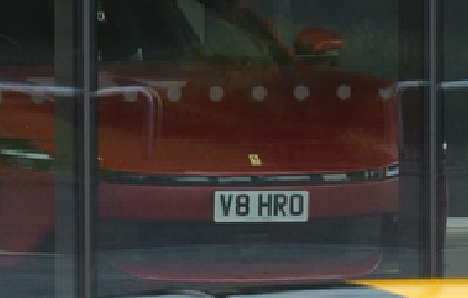 V8 HRO spotted on Ferrari Almafi