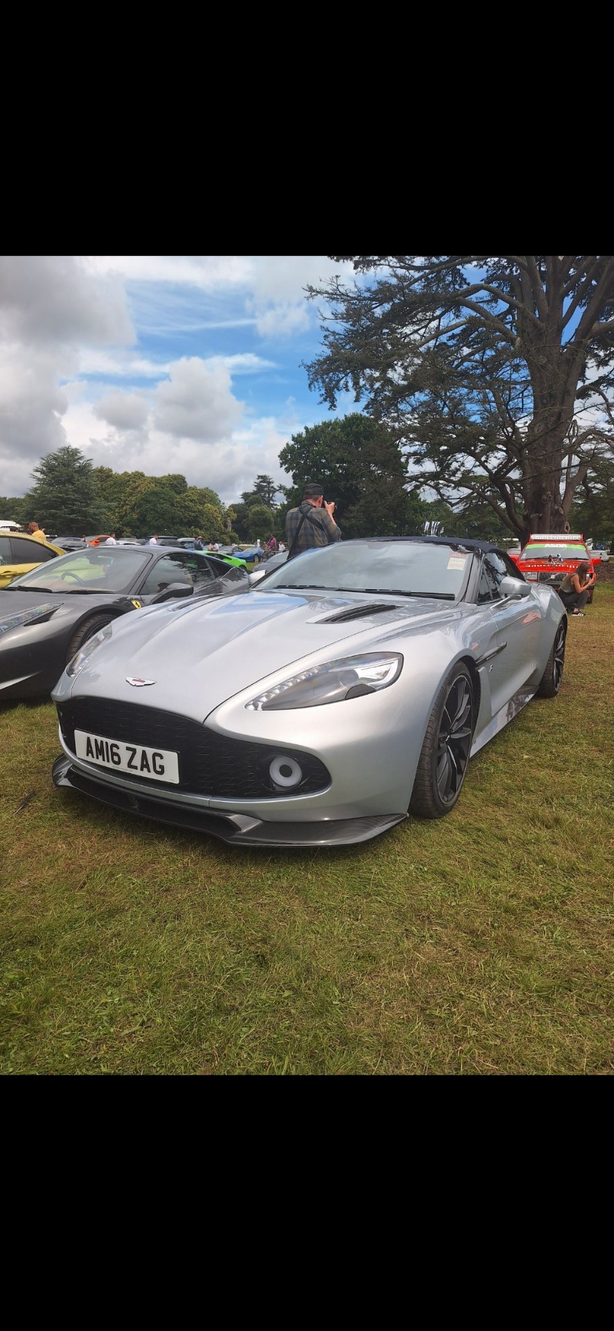 AM16 ZAG spotted on Aston Martin Zagato