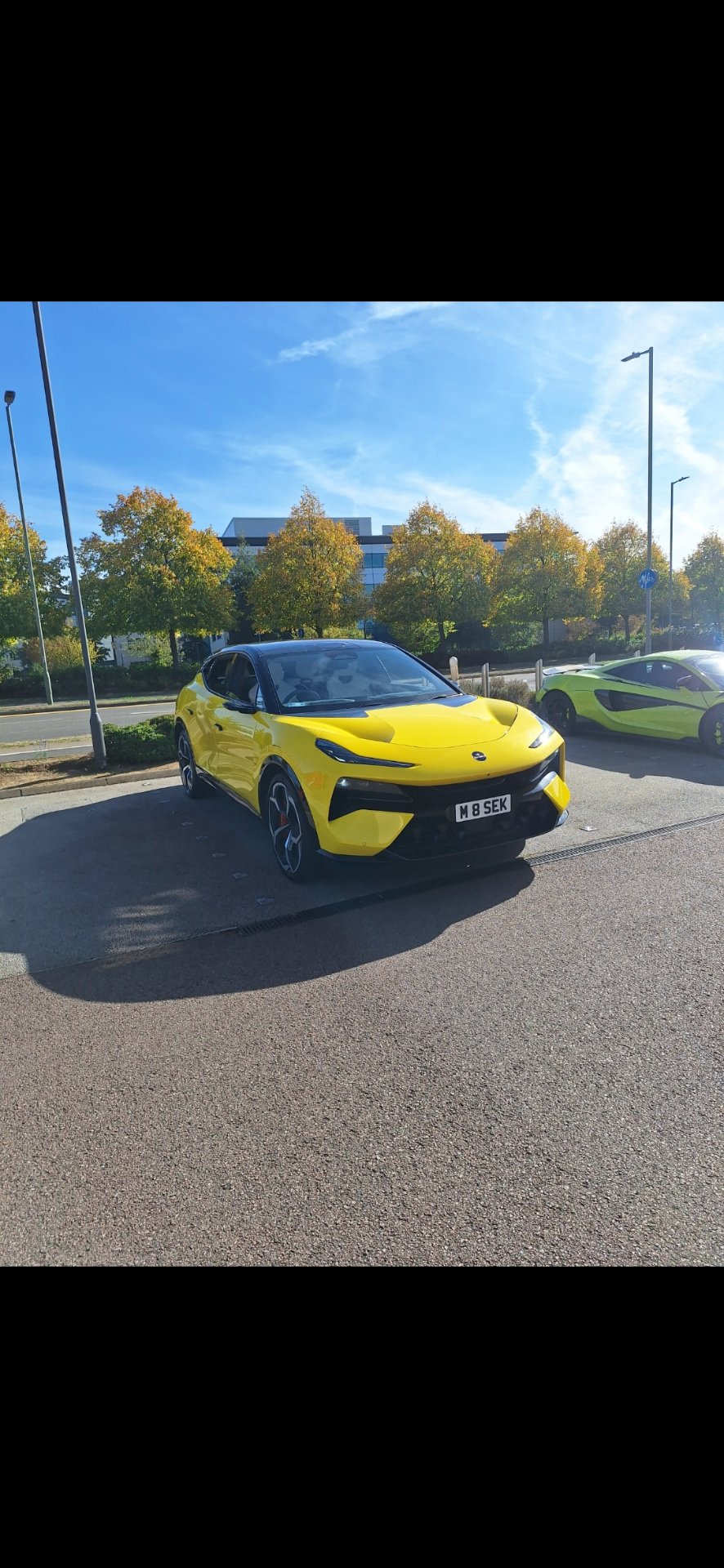 M8 SEK spotted on Lotus Eletre