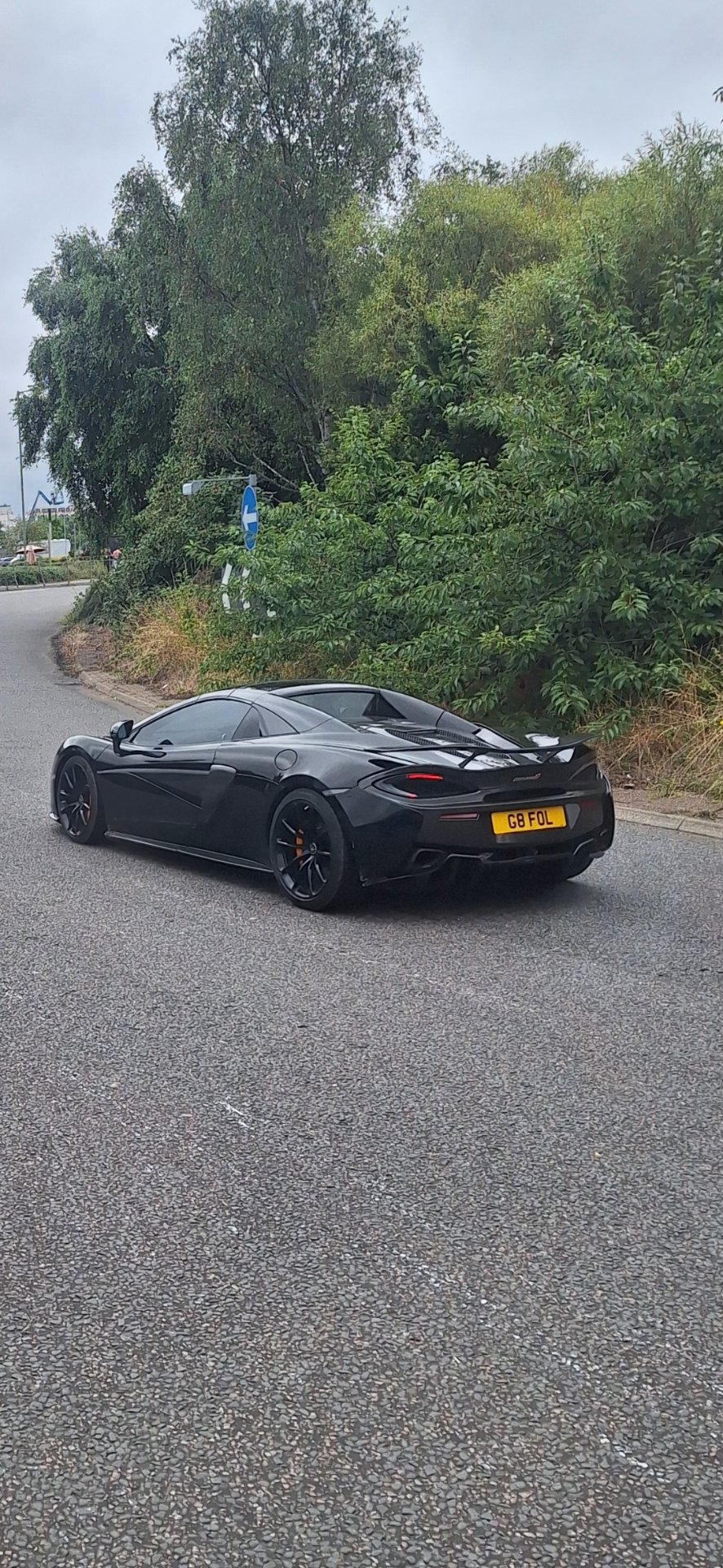 G8 FOL spotted on McLaren 570S