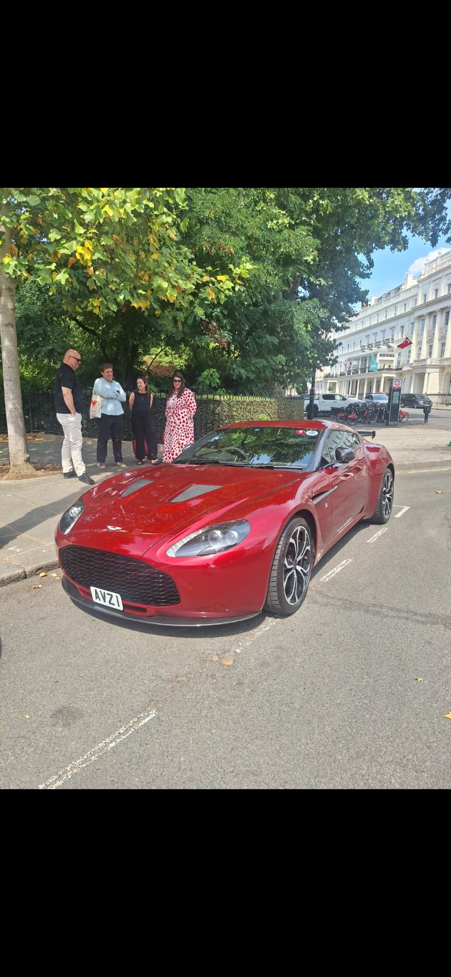 AVZ 1 spotted on Aston Martin Zagato