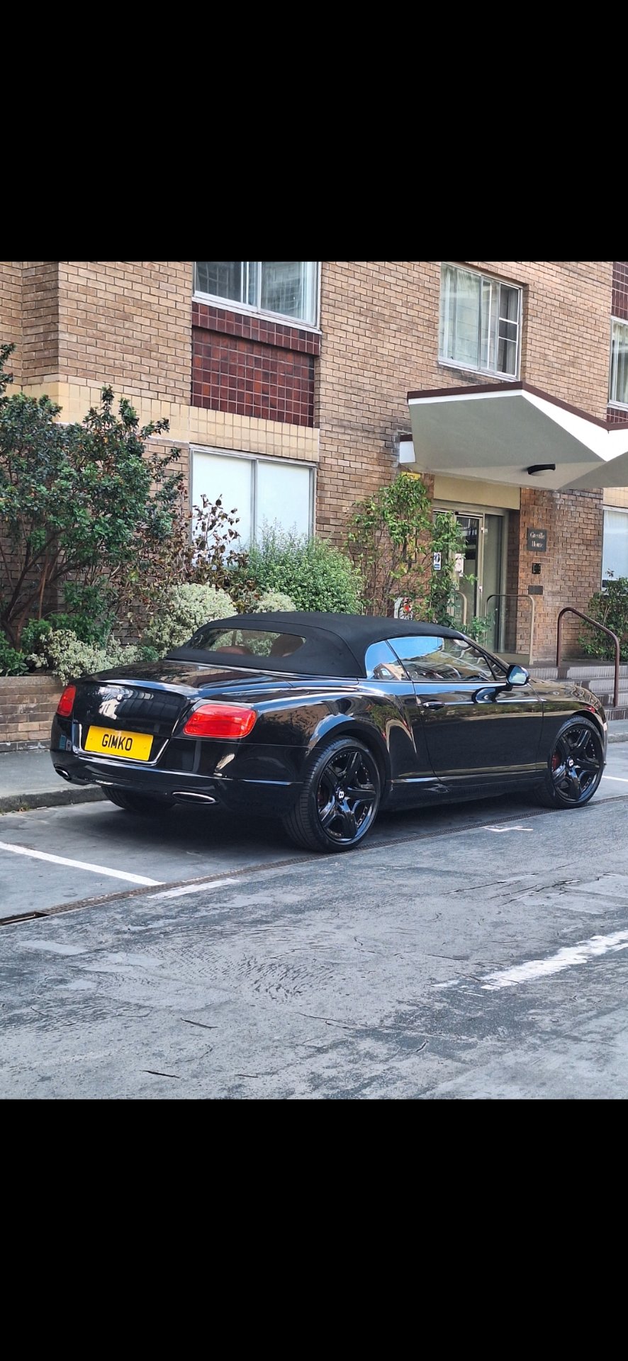 G1 MKO spotted on Bentley Continental