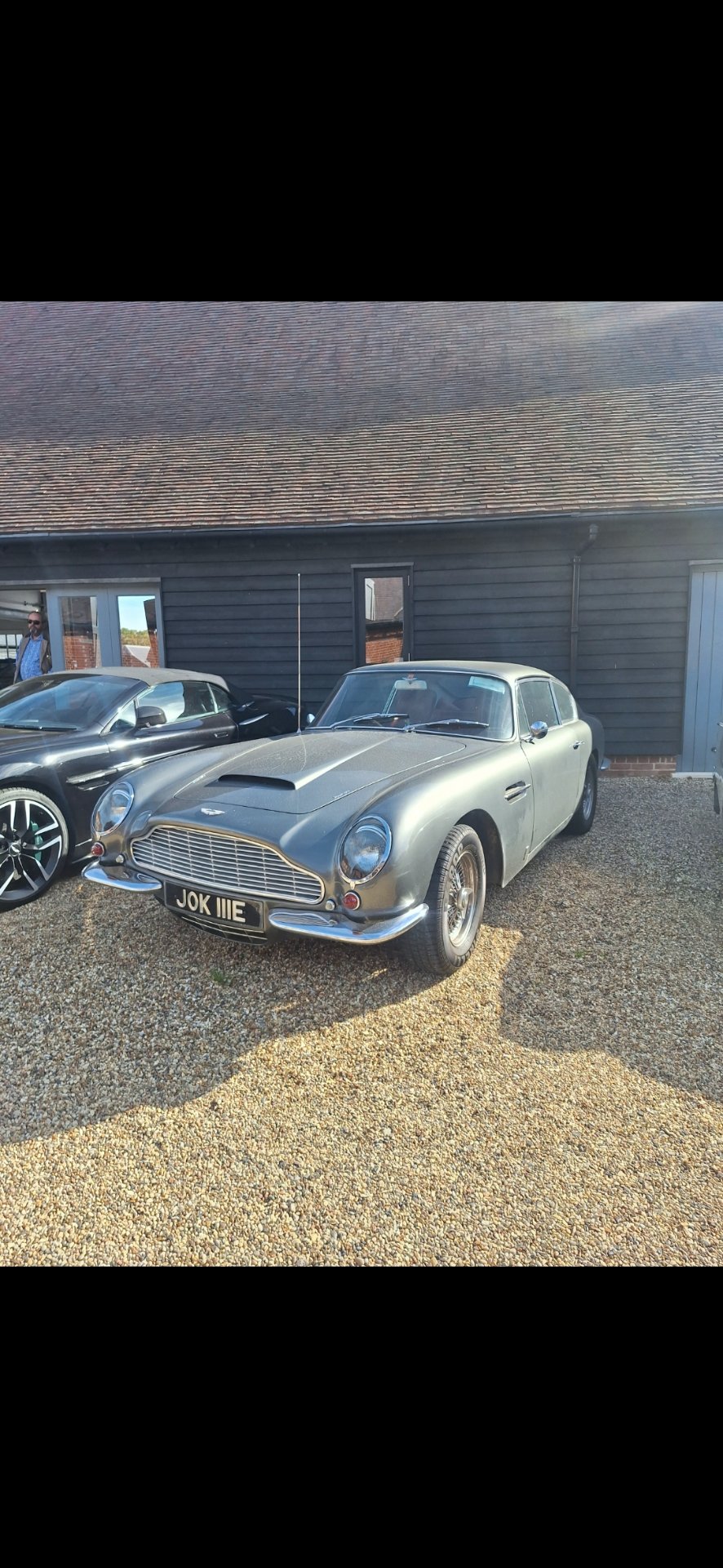 JOK 111E spotted on Aston Martin DB6