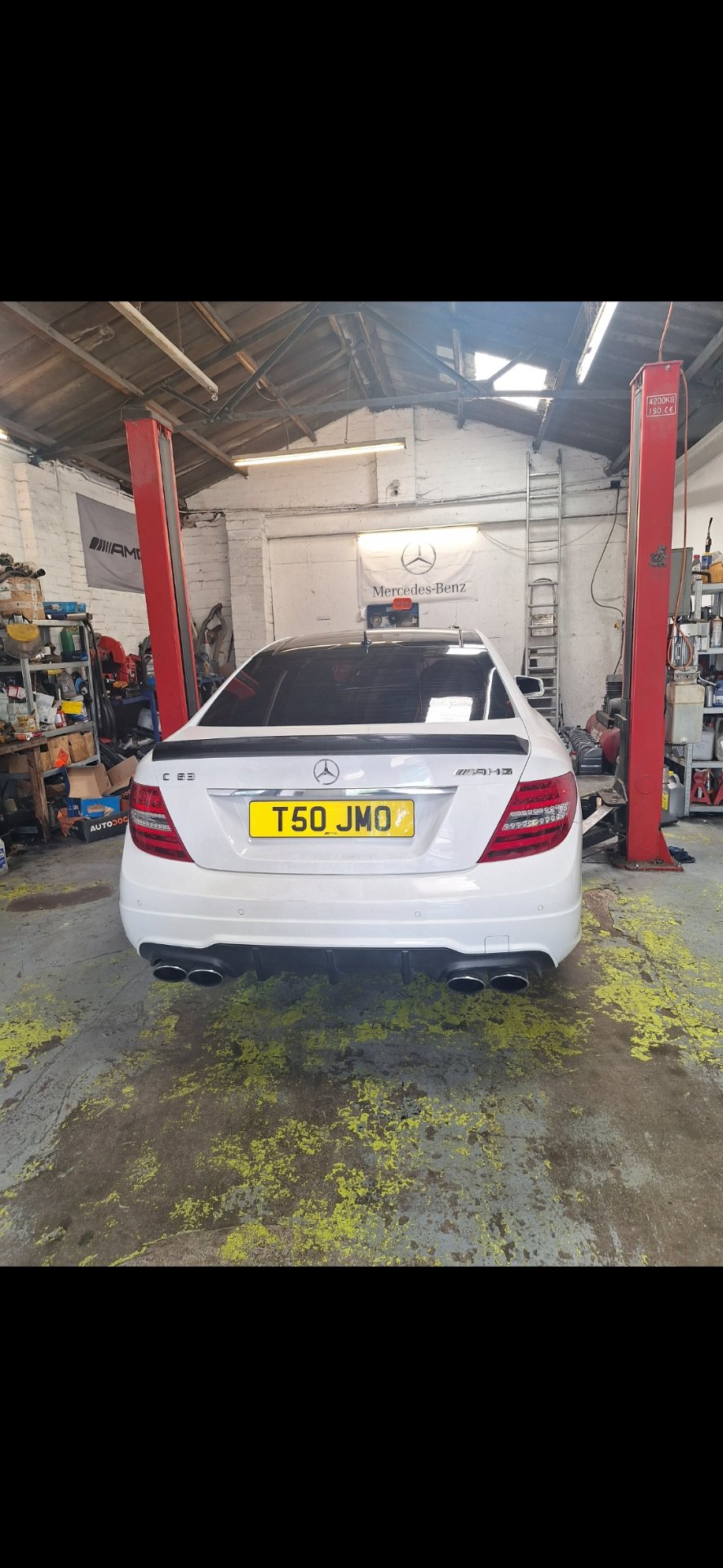 T50 JMO spotted on Mercedes-Benz C-Class