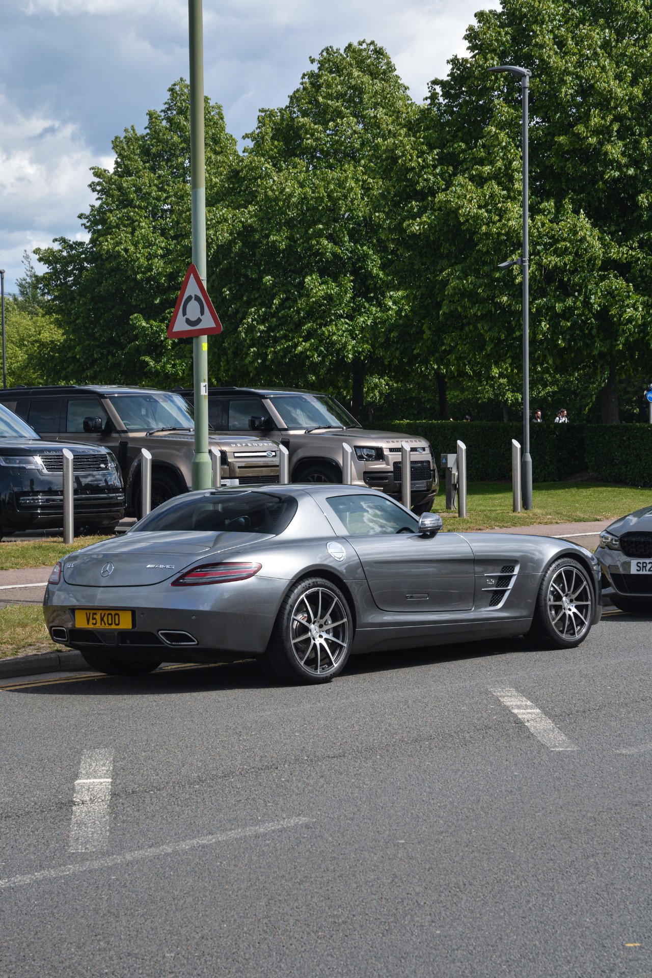 V5 KOO spotted on Mercedes-Benz SLS AMG