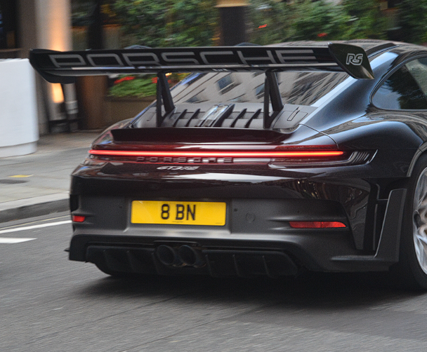 8 BN spotted on Porsche 911 GT3 RS