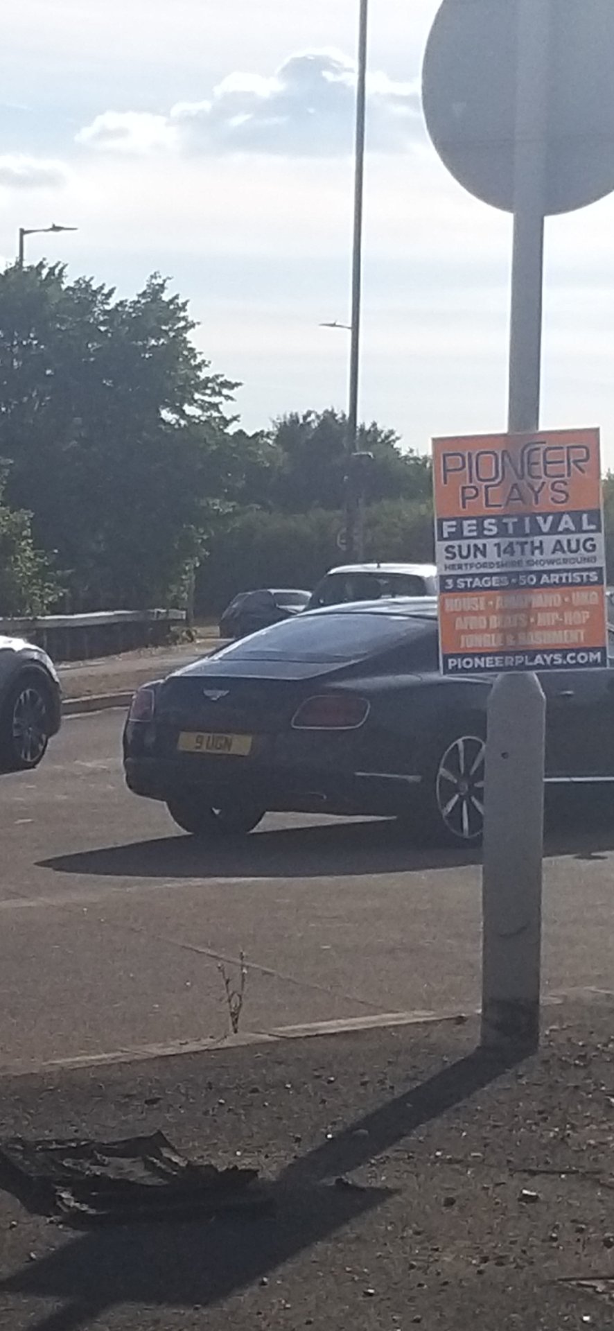 9 UGN spotted on Bentley