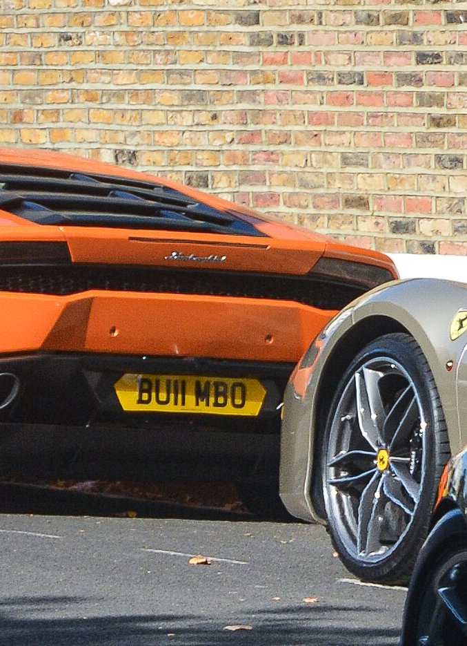 BU11 MBO spotted on Lamborghini Huracan