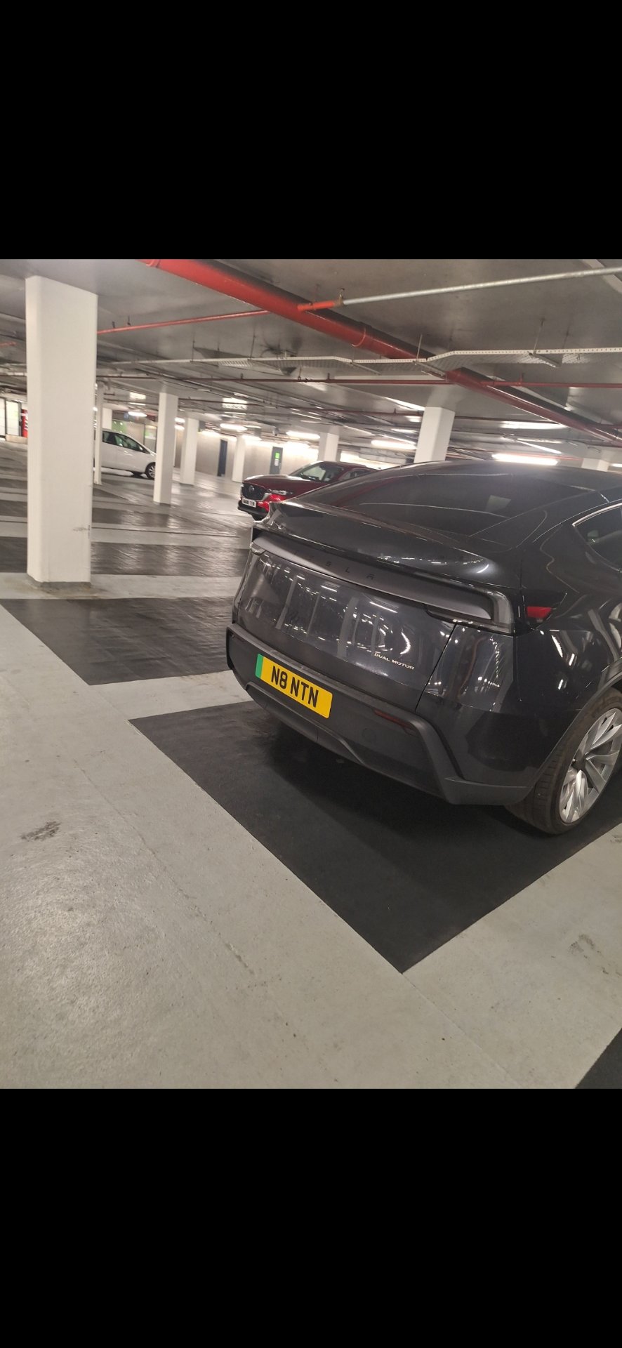 N8 NTN spotted on Tesla Model Y