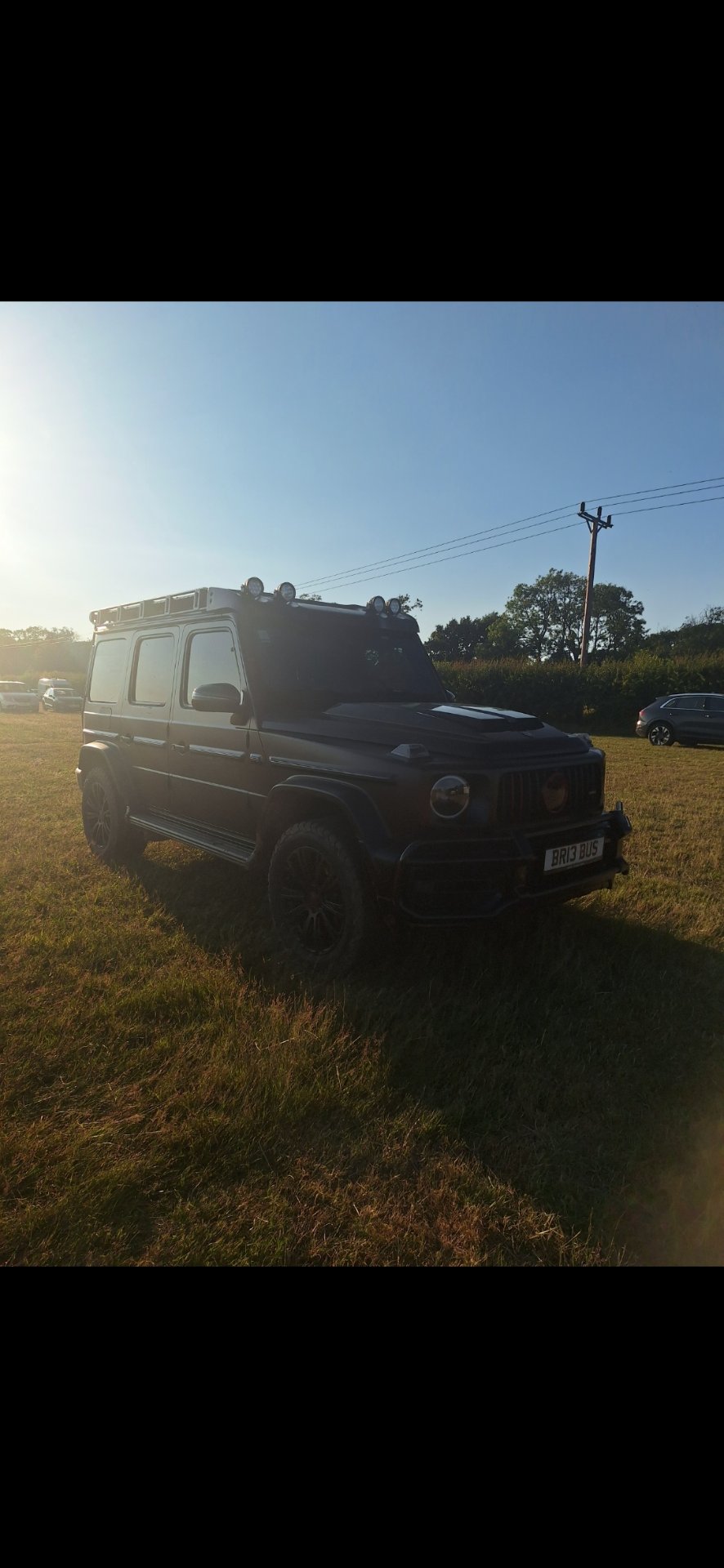 BR13 BUS spotted on Brabus G-Class
