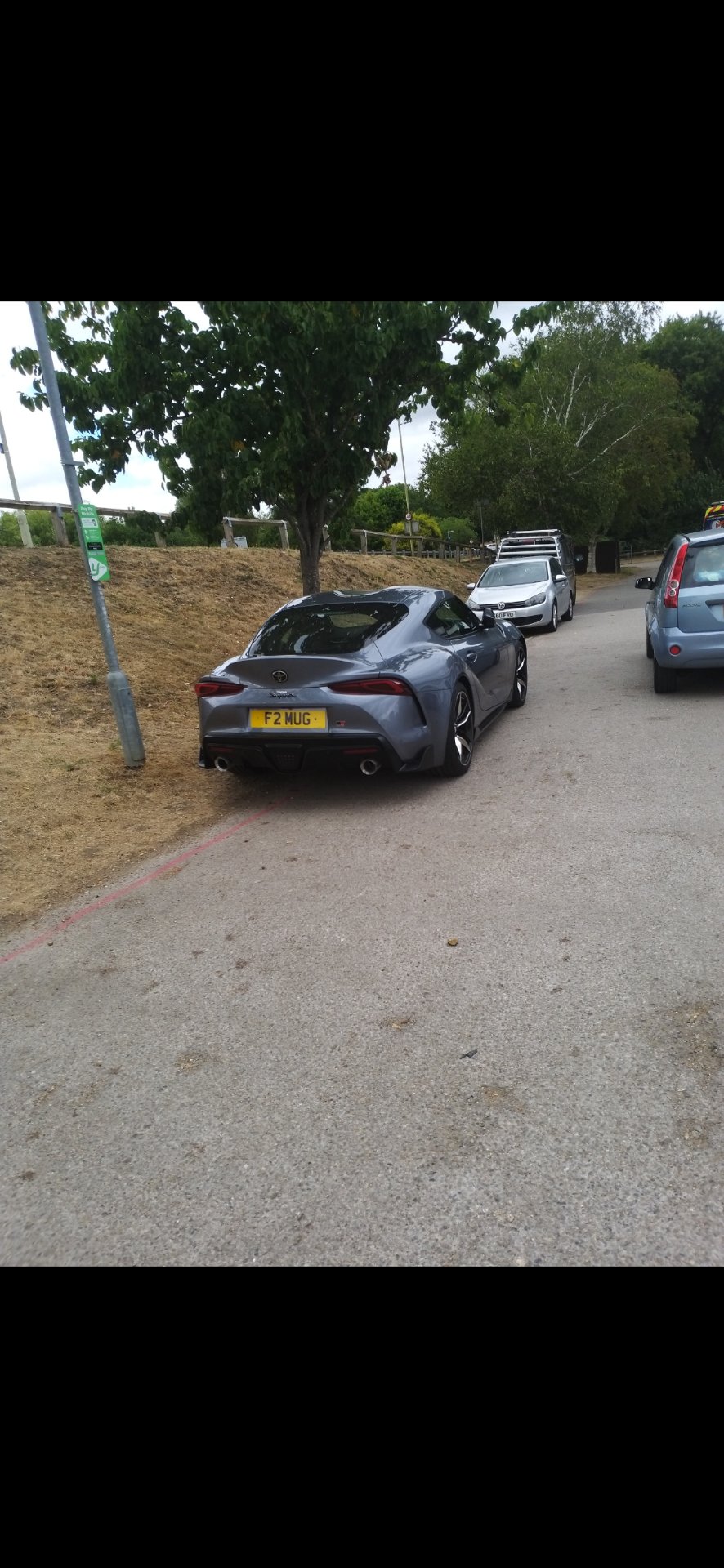 F2 MUG spotted on Toyota Supra