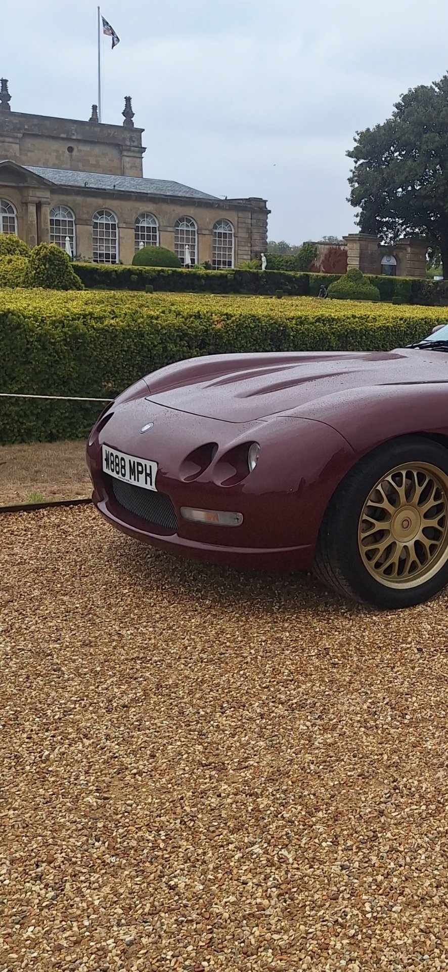W888 MPH private number plate, spotted in Oxford