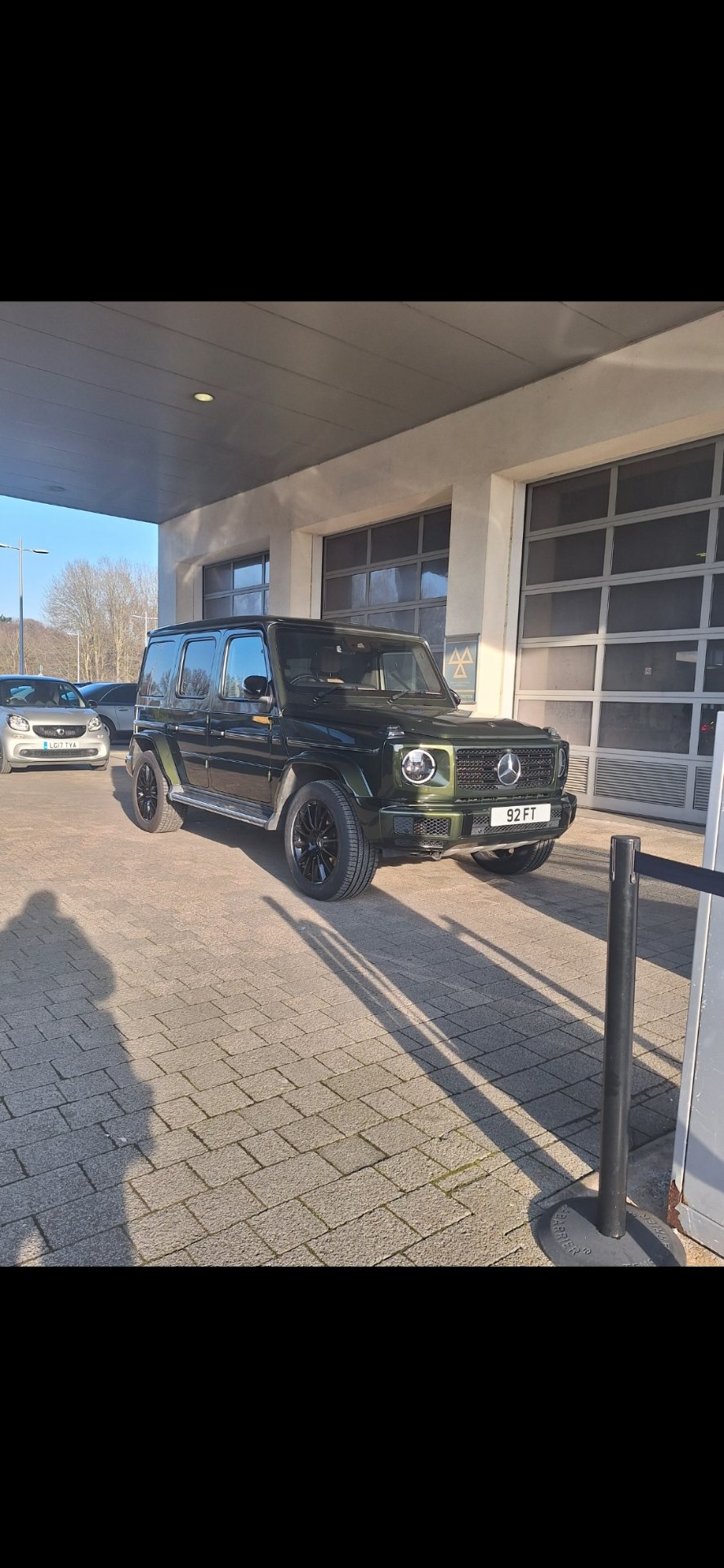 92 FT spotted on Mercedes-Benz G-Class