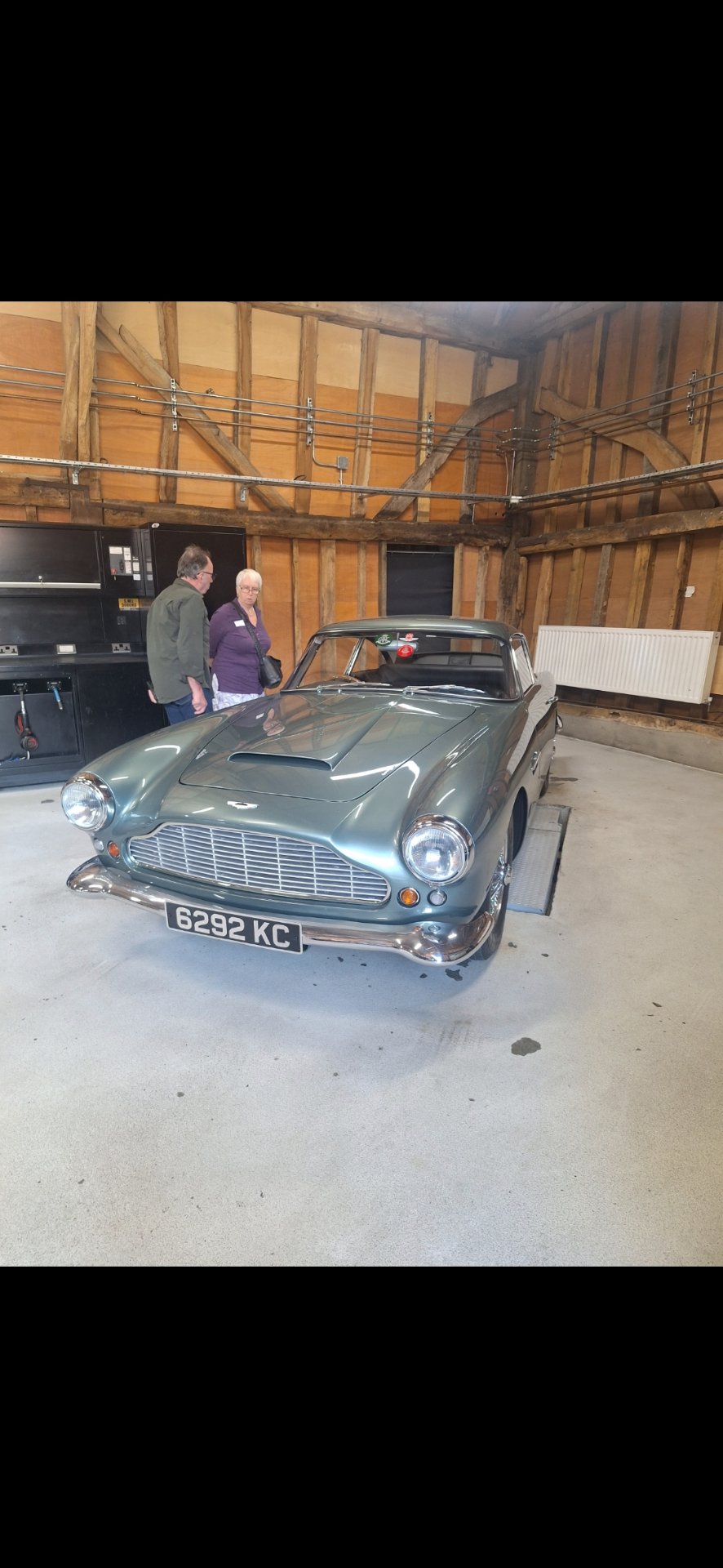 6292 KC spotted on Aston Martin