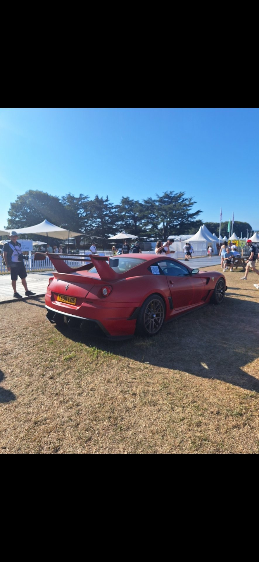 TA08 LOS spotted on Ferrari 599