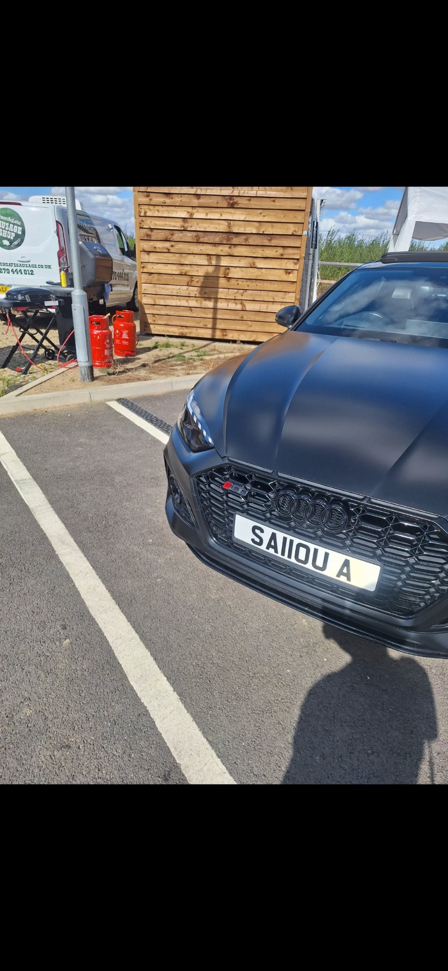 SA11 OUA spotted on Audi RS5