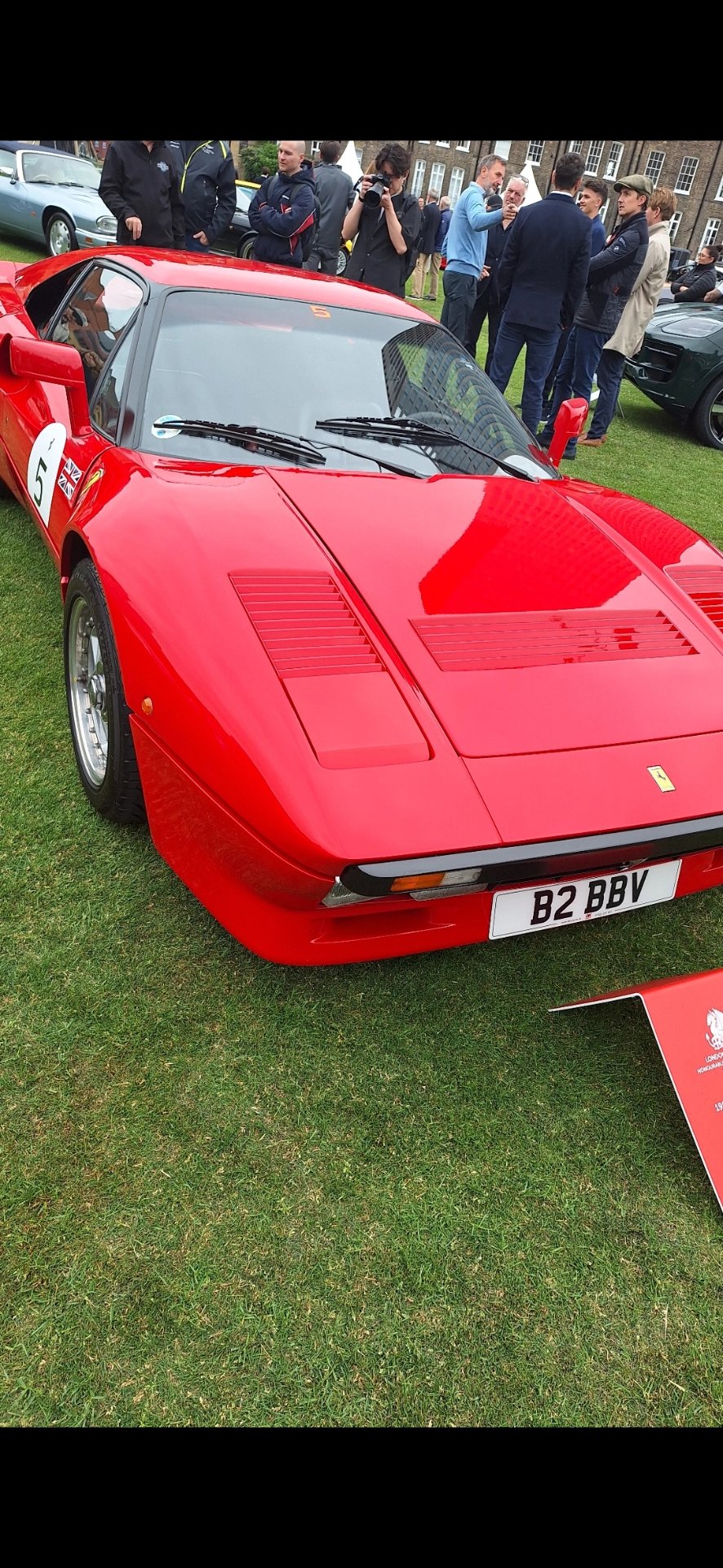 B2 BBV spotted on Ferrari 288 GTO