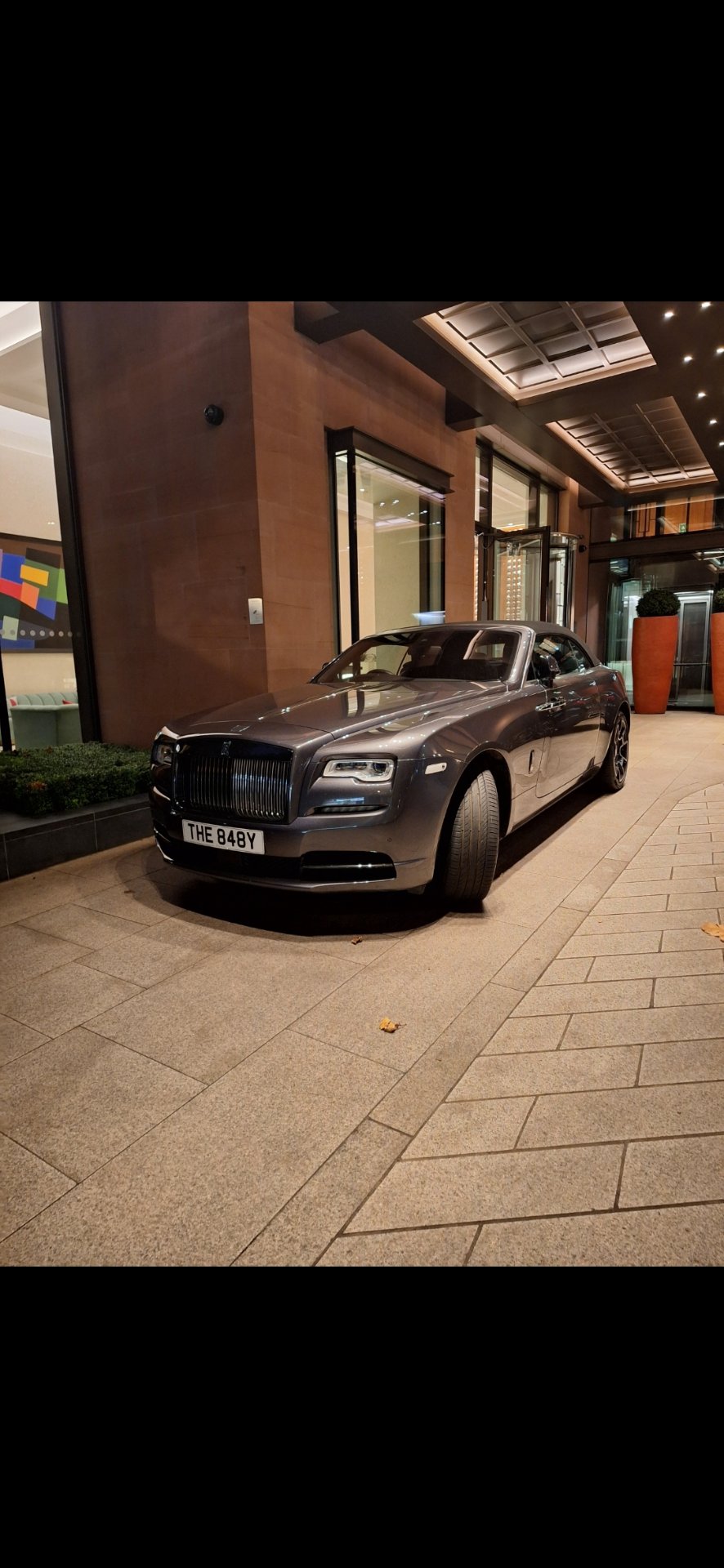 THE 848Y spotted on Rolls-Royce