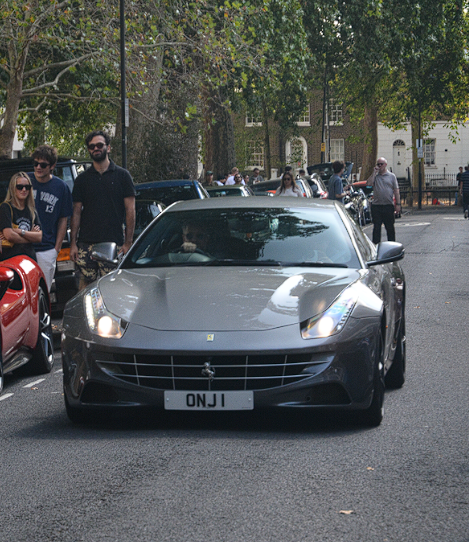 ONJ 1 spotted on Ferrari FF
