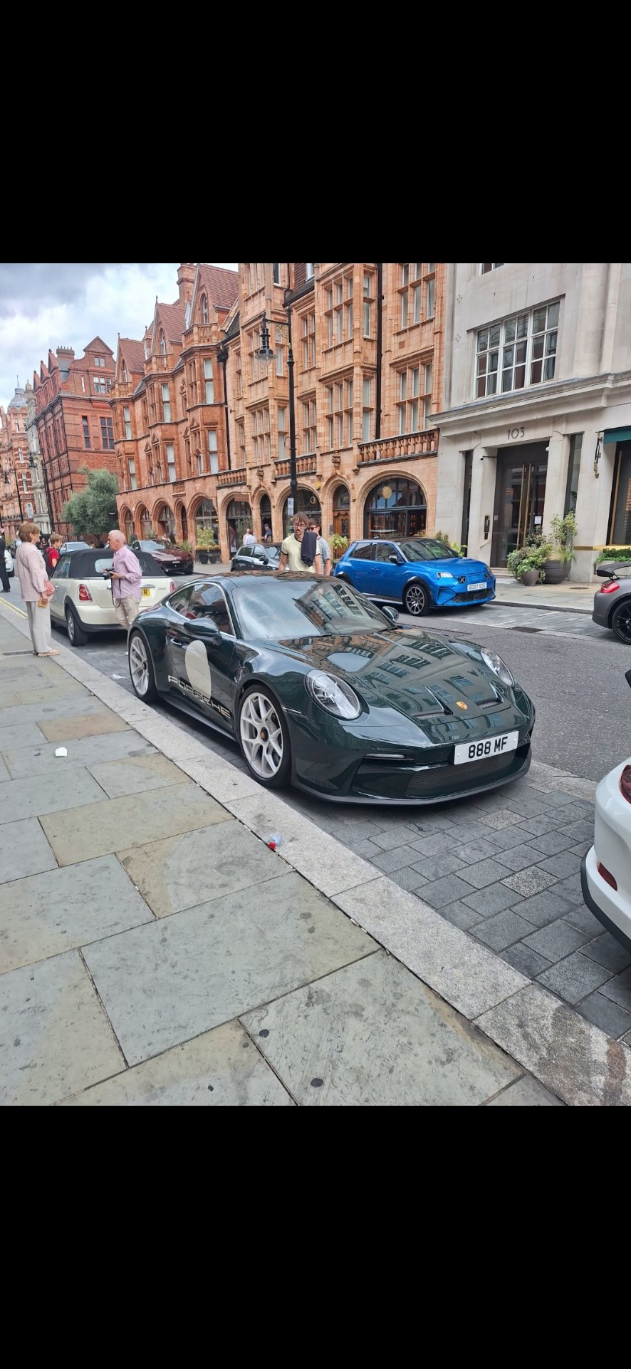 888 MF spotted on Porsche 911 S/T