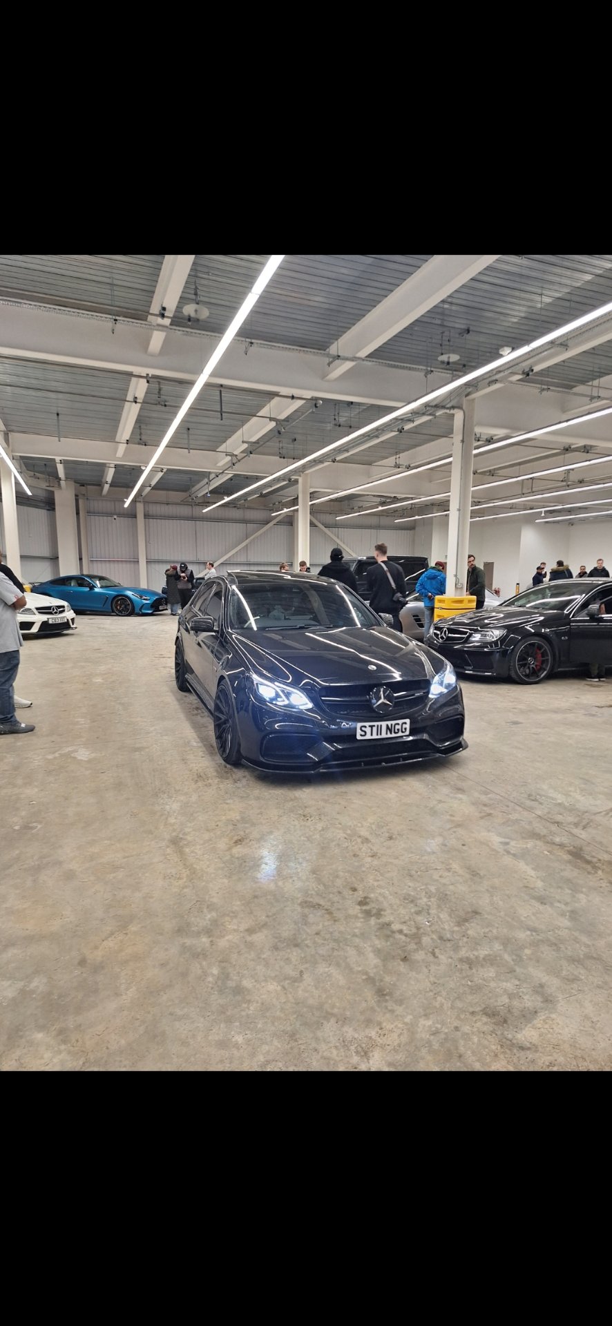 ST11 NGG spotted on Mercedes-Benz E-Class 63 AMG