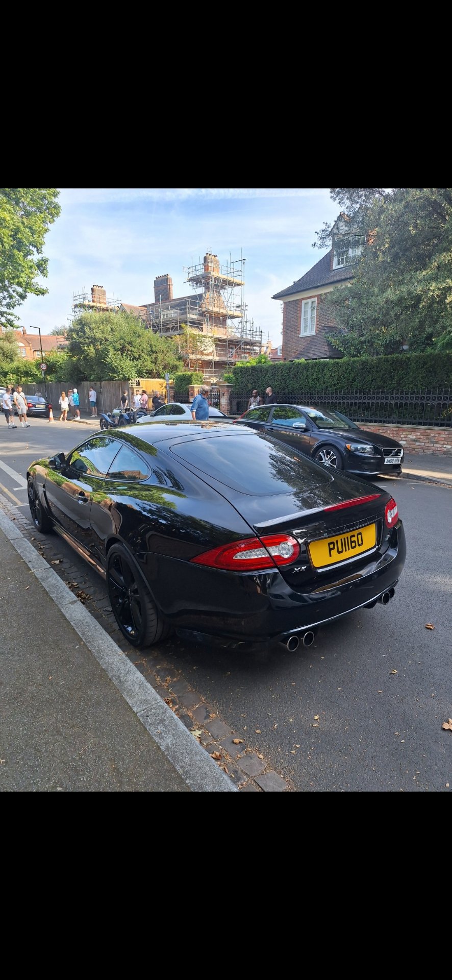 PU 1160 spotted on Jaguar XK