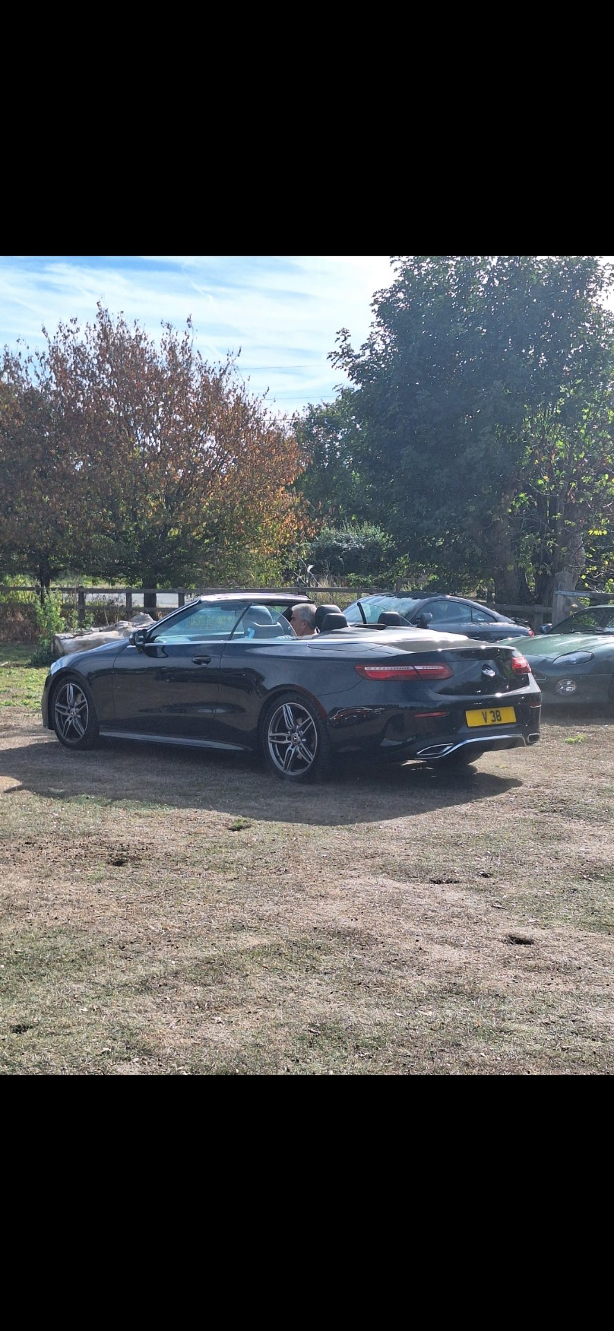 V 38 spotted on Mercedes-Benz C-Class