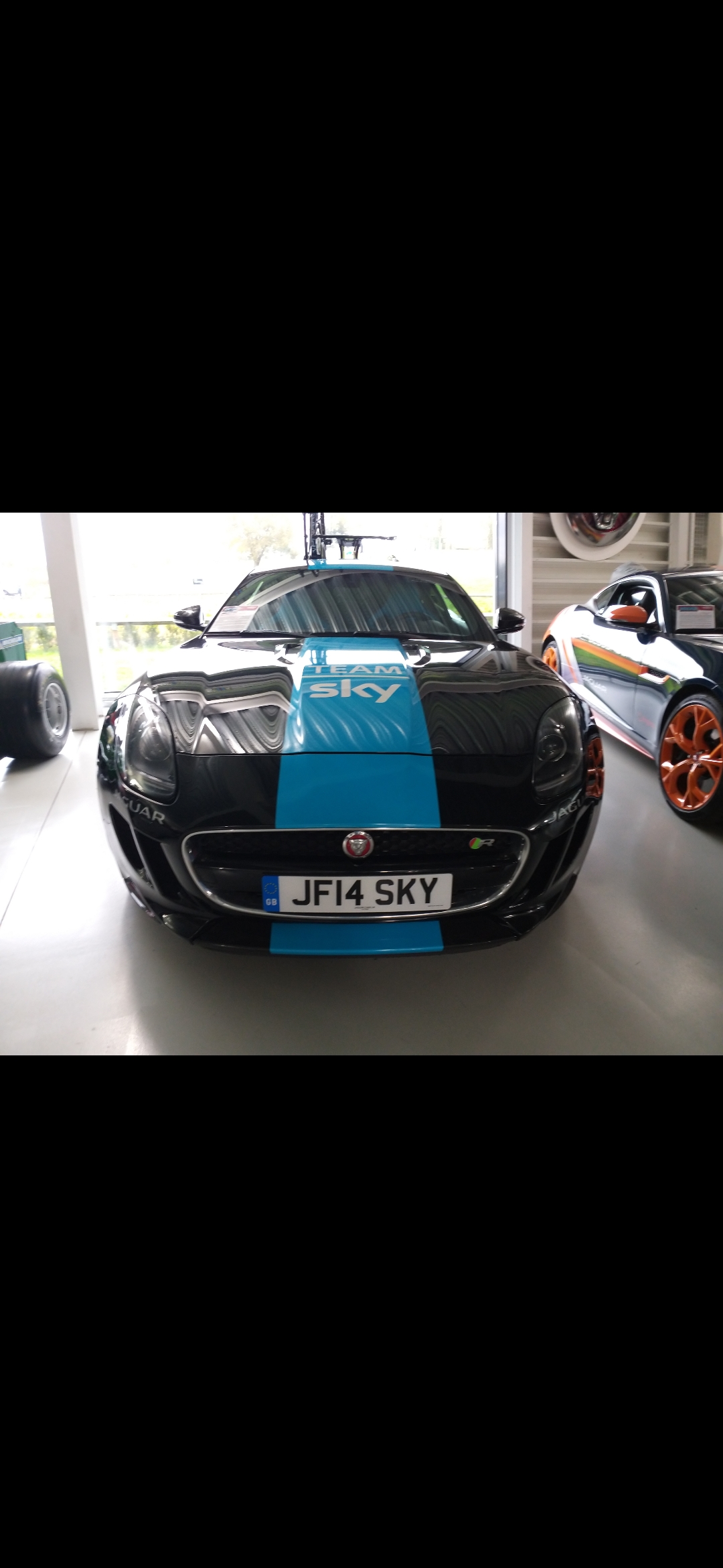 JF14 SKY spotted on Jaguar F-Type