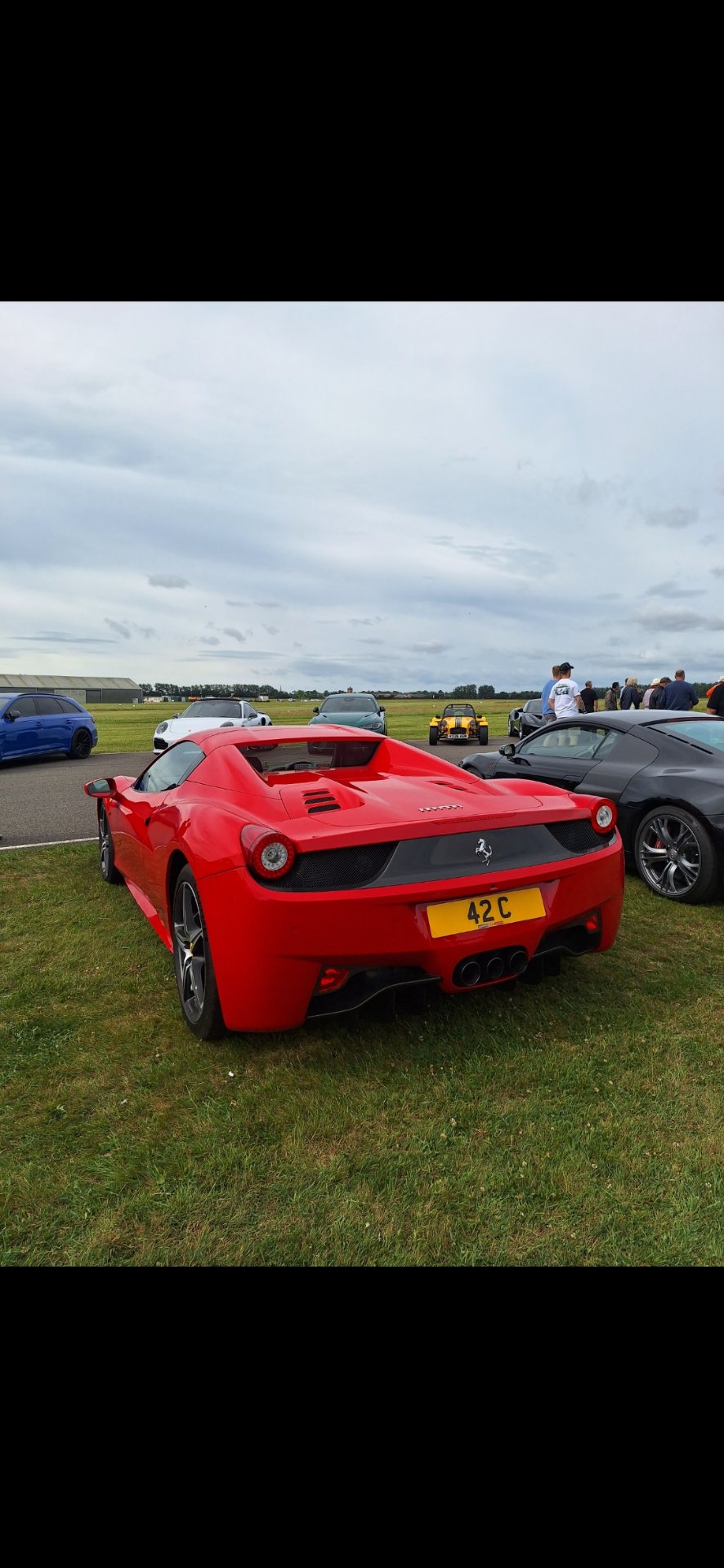 42 C spotted on Ferrari 488