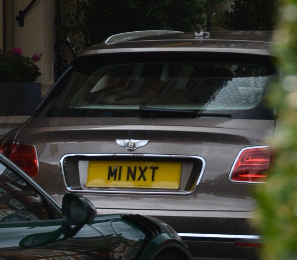 M1 NXT spotted on Bentley Bentayga