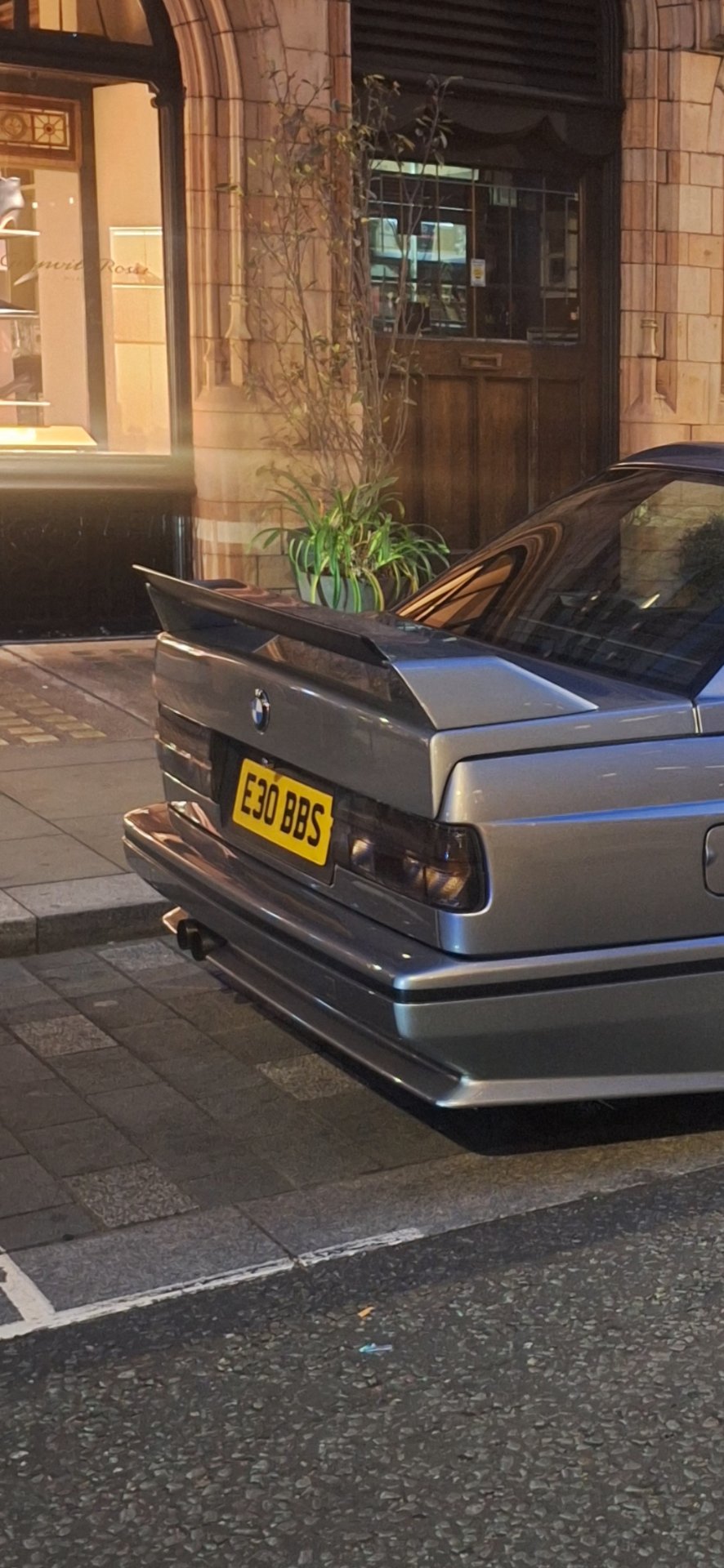 E30 BBS spotted on BMW 3 Series