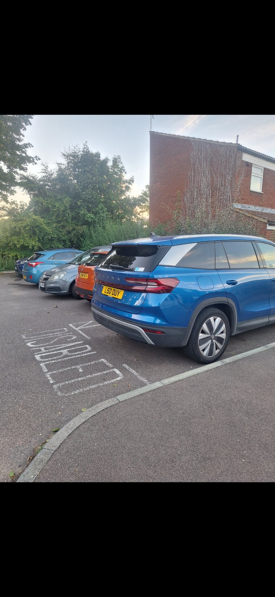 L50 OUY spotted on Skoda