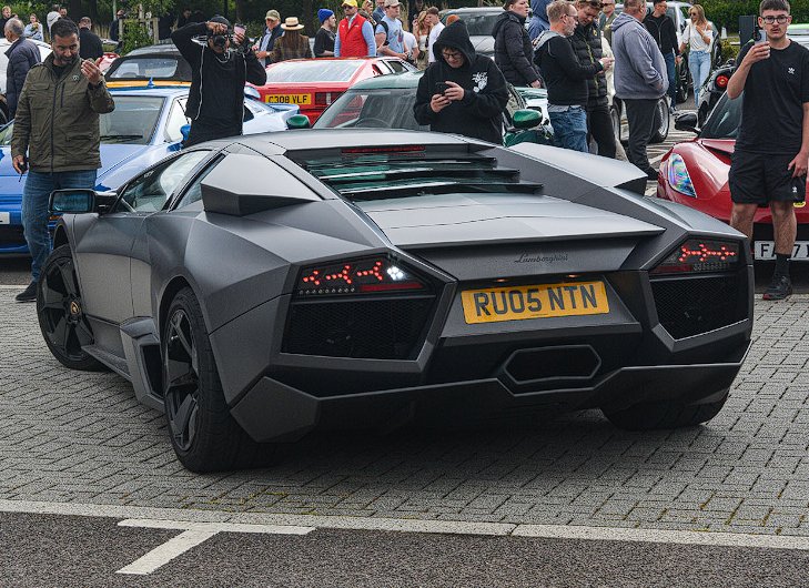 RU05 NTN spotted on Lamborghini Reventon