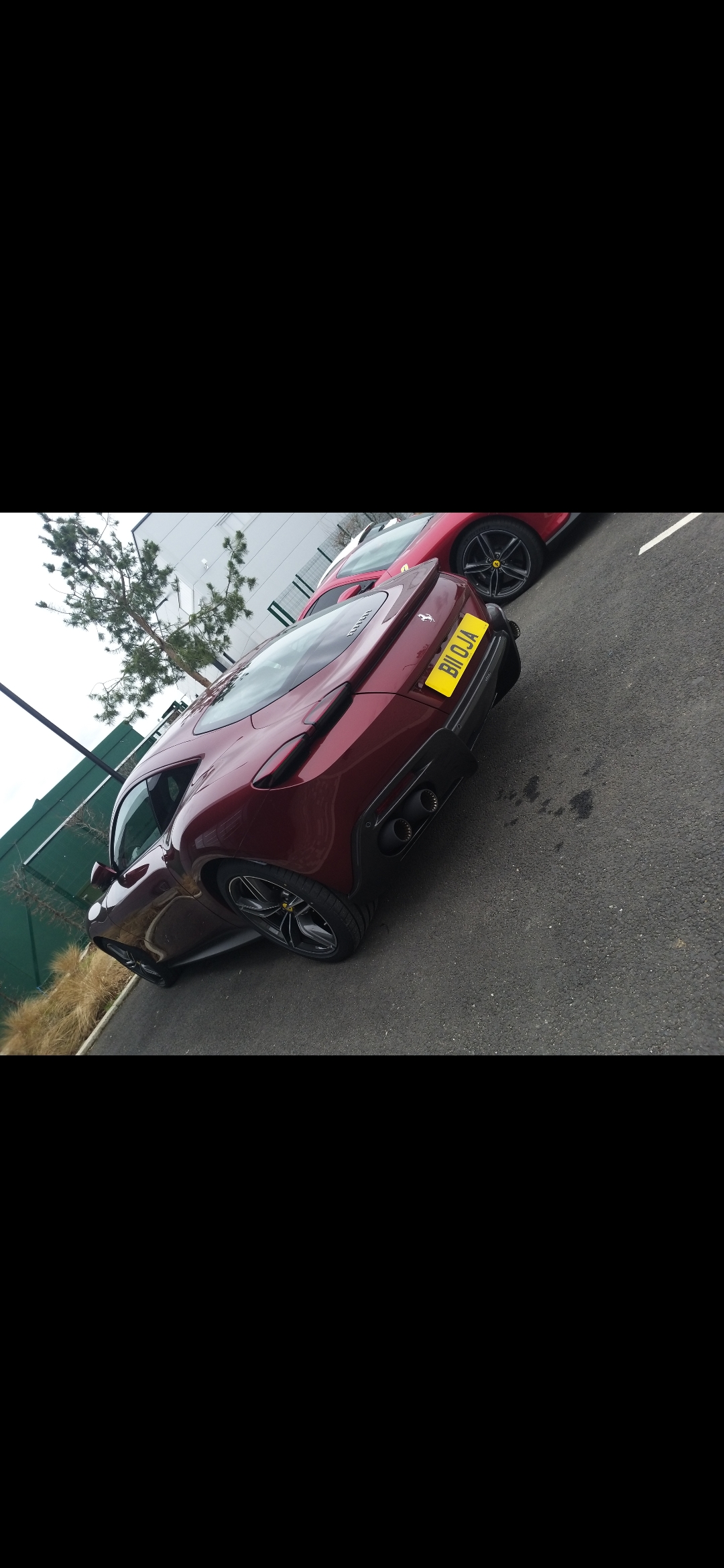 B11 OJA spotted on Ferrari