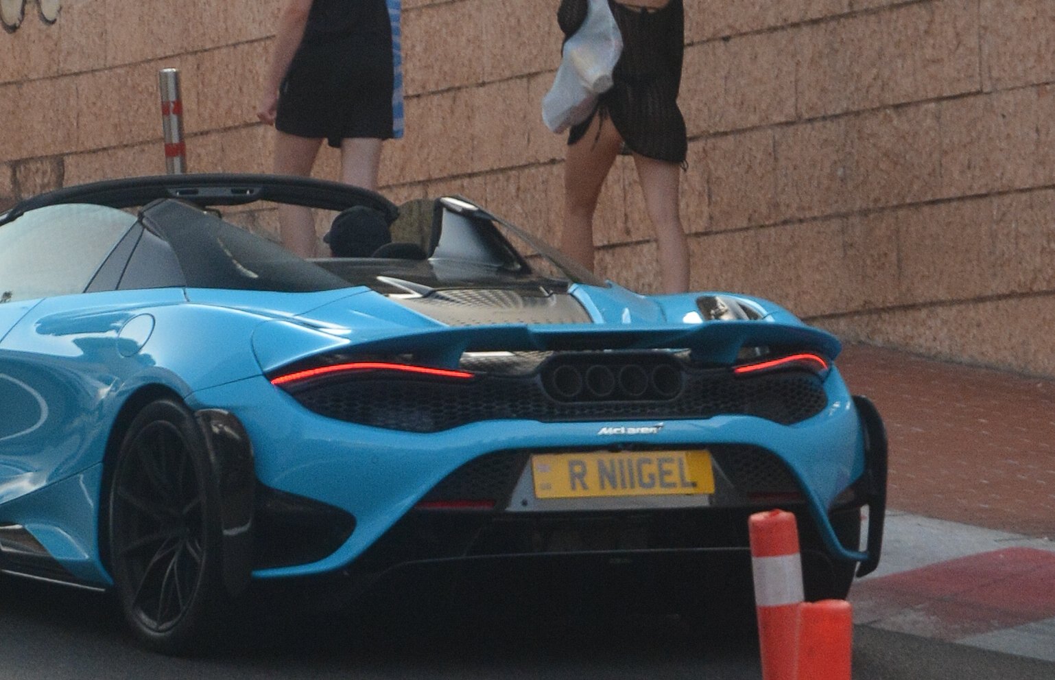 RN11 GEL spotted on McLaren 765LT