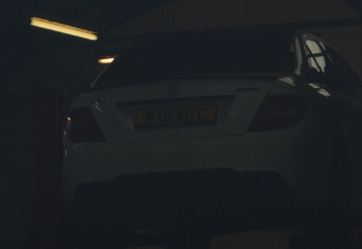 RU11 AHC spotted on Mercedes-Benz C-Class C63